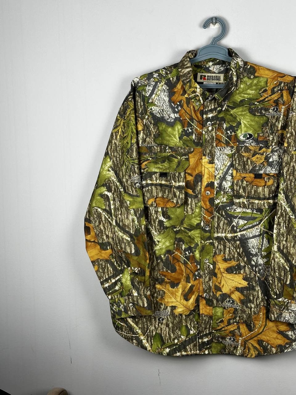 Mossy Oaks Vintage Russell Y2K Mossy Oak Realtree Camo Shirt Size US XL / EU 56 / 4 - 2 Thumbnail