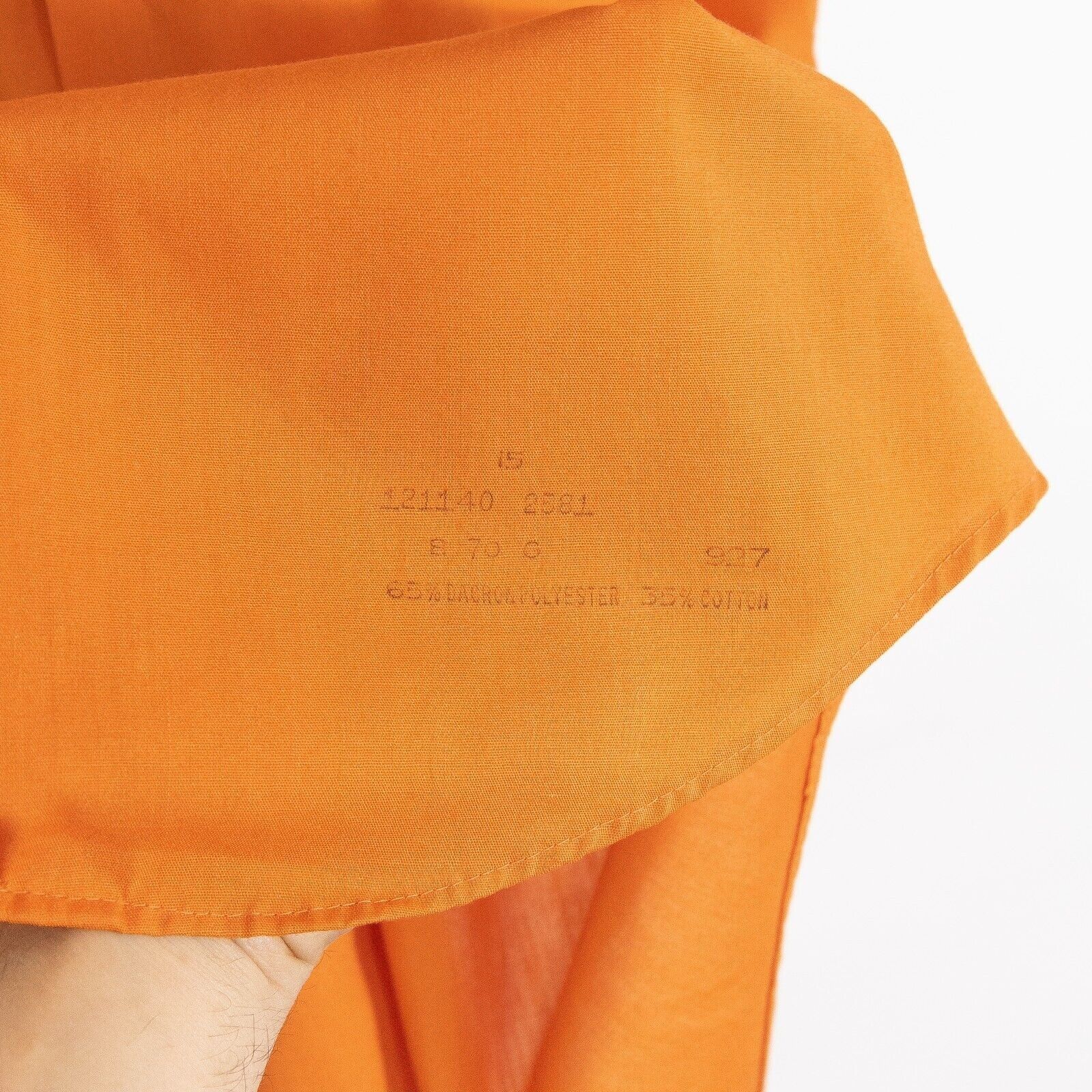 Fruit Of The Loom × Vintage Vintage 70s Fruit of the Loom Xanadu Button Shirt Men Sz 15 Size US M / EU 48-50 / 2 - 4 Thumbnail