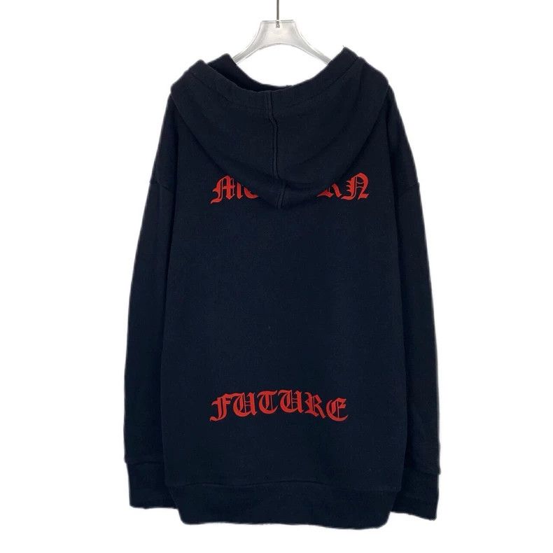Gucci Gucci Tiger head embroidered hooded black cotton long-sleev Size US S / EU 44-46 / 1 - 2 Thumbnail