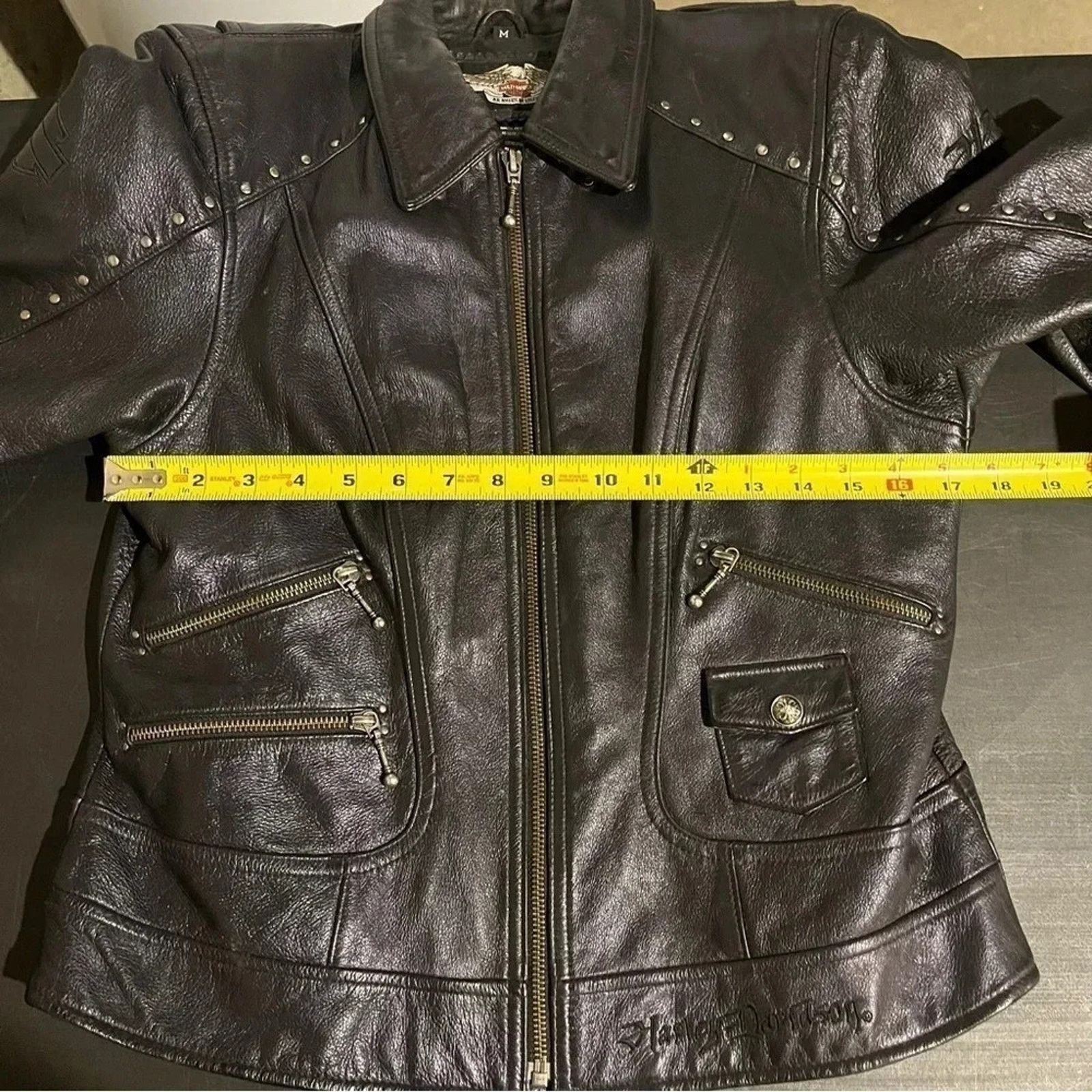 Harley Davidson Harley Davidson Sensation Leather Jacket Medium Motorcycle Size M / US 6-8 / IT 42-44 - 13 Thumbnail