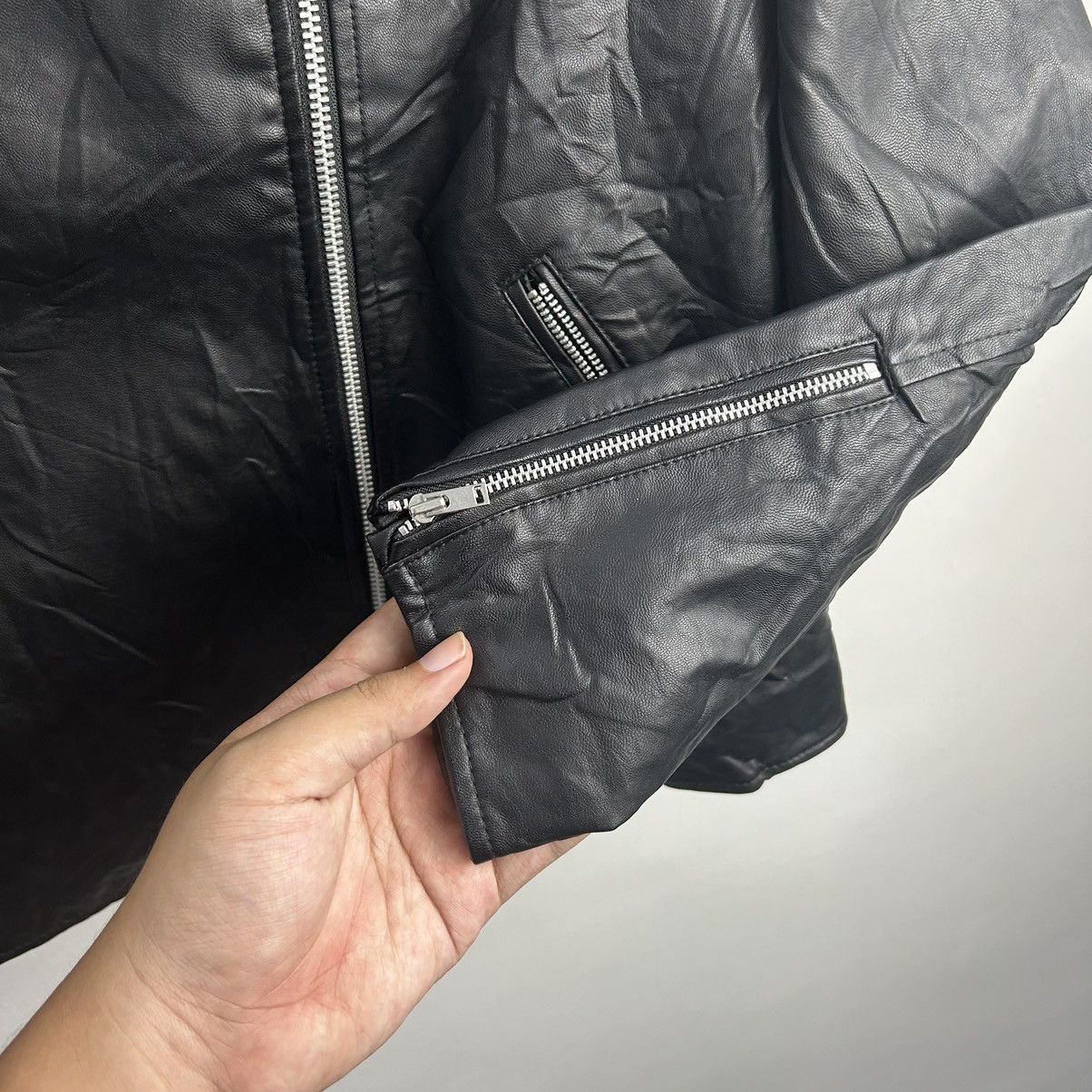 Leather × Lemaire × Uniqlo Leather Jacket x Uniqlo Size US L / EU 52-54 / 3 - 6 Thumbnail