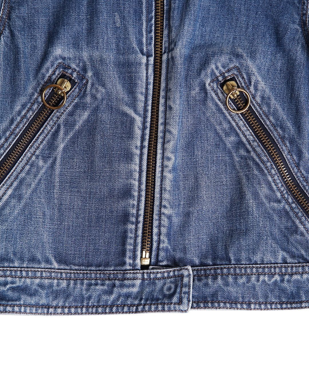 Prada Vintage Prada Womens Denim Jacket Size M / US 6-8 / IT 42-44 - 3 Thumbnail