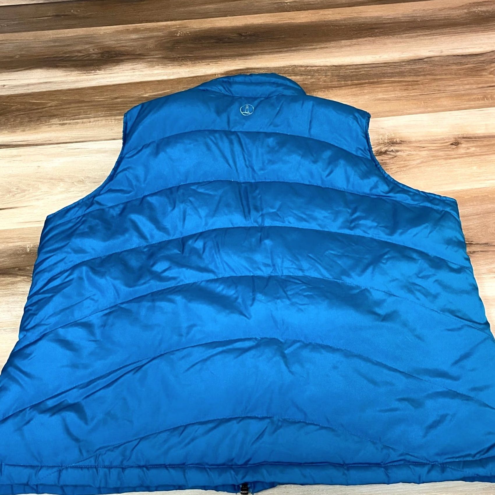 Lands' End Lands End Puffer Vest Womens Large Petite Zip Full Zip Insulated Quilted Pockets Blue 14-16 LP Womens Vest Regular Size 14-16"} Size L / US 10 / IT 46 - 7 Thumbnail