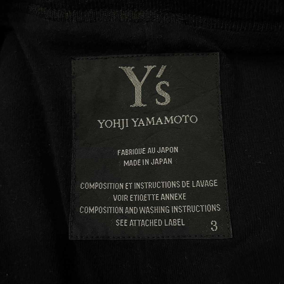 Y's Y’s By Yohji Yamamoto Wool Double Pocket Buttons Jacket Size S / US 4 / IT 40 - 18 Thumbnail
