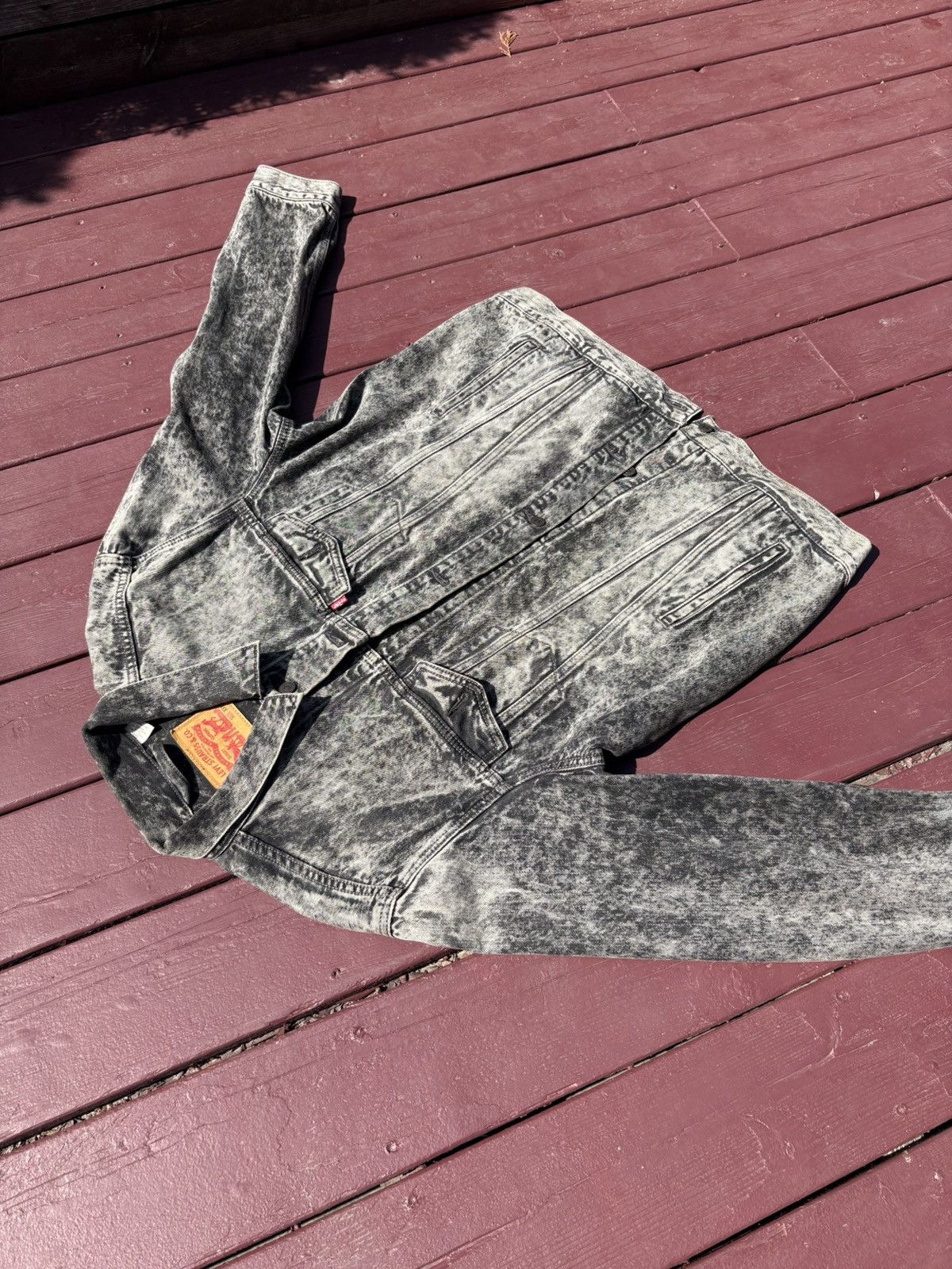 Zara Old School Levi’s Fall Jacket Denim 2xl Size XL / US 12-14 / IT 48-50 - 5 Thumbnail