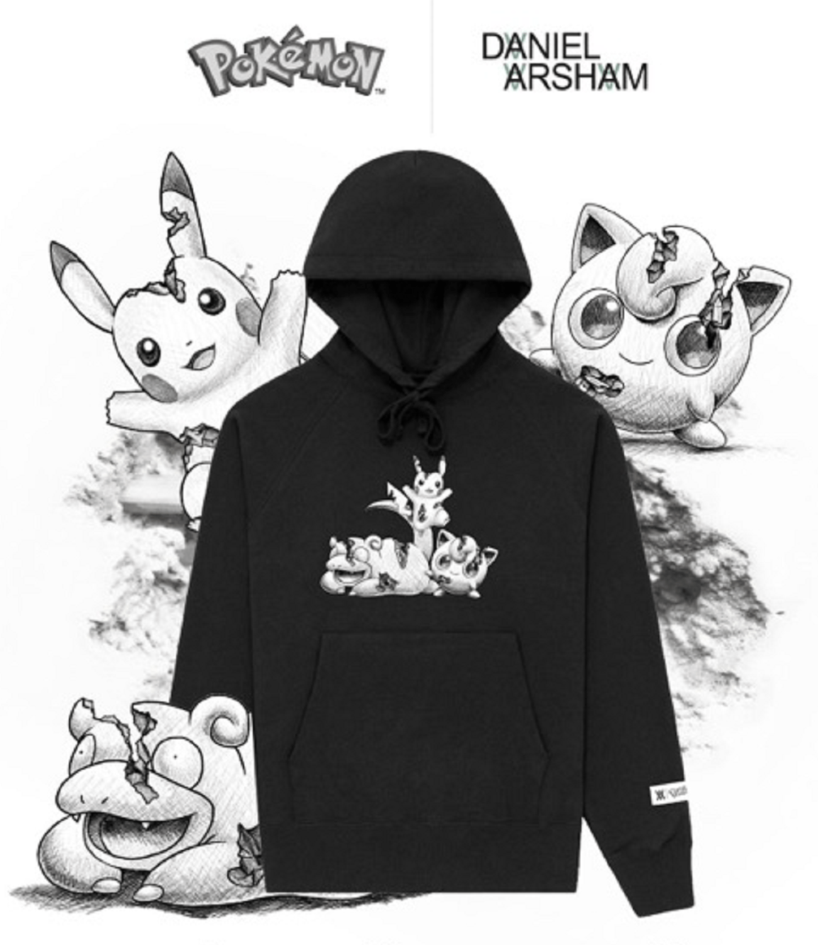 Daniel Arsham Daniel Arsham x Pokemon hoodie Size US M / EU 48-50 / 2 - 1 Thumbnail