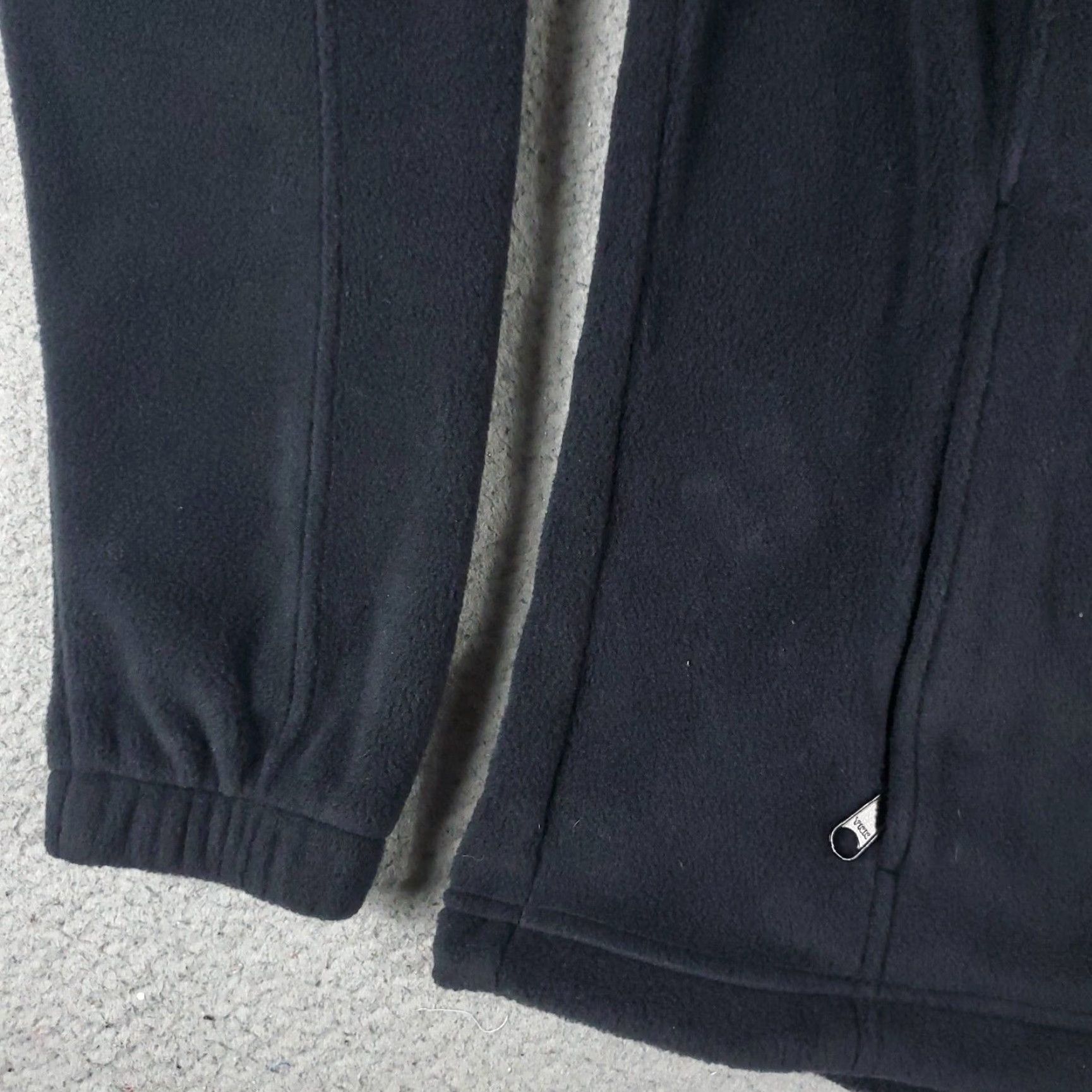 Vintage Columbia Jacket Womens Medium Black Fleece Full Zip Regular Fit Sports Size M / US 6-8 / IT 42-44 - 3 Thumbnail