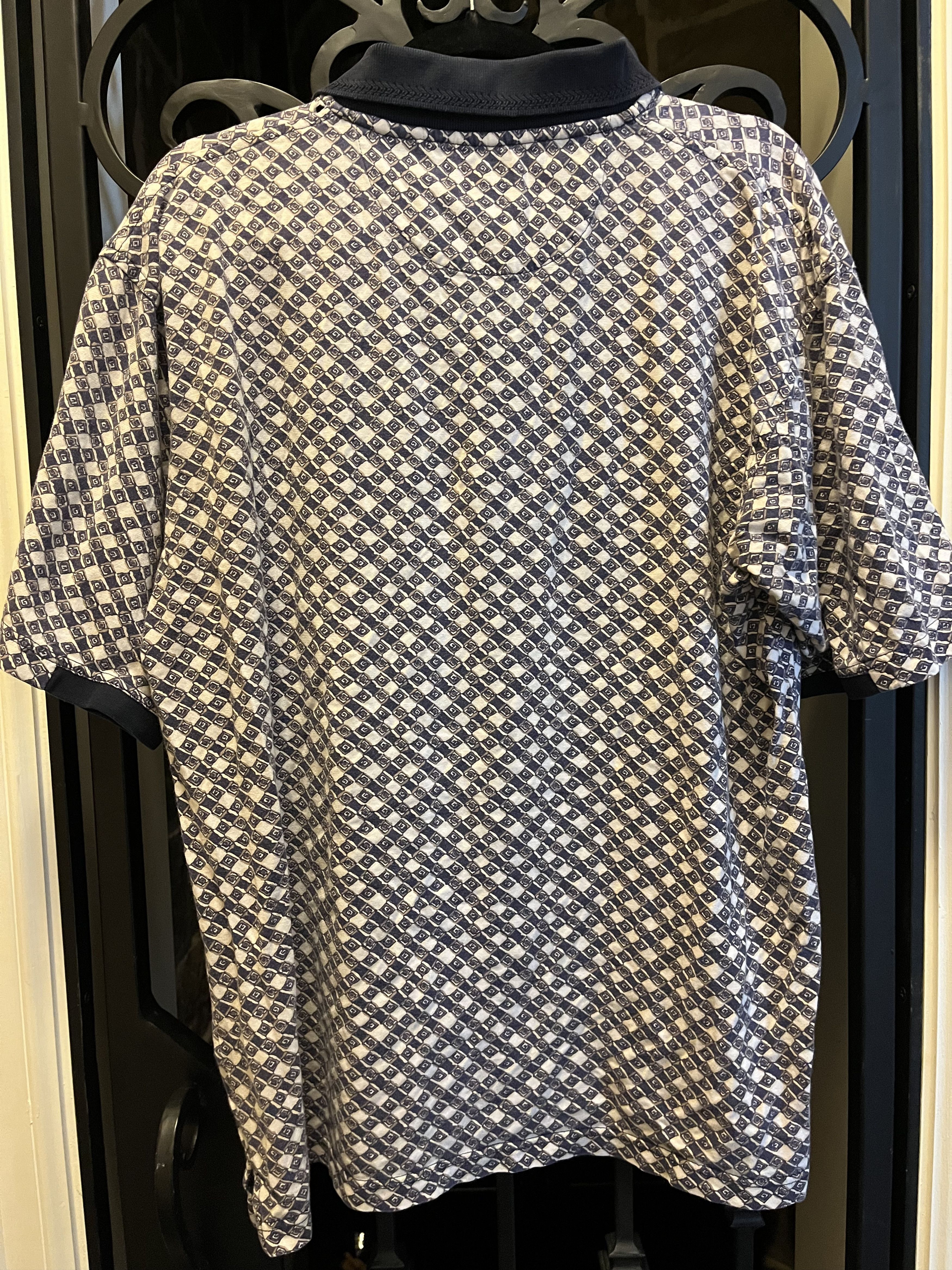 Haggar Haggar Golf Vintage Polo Shirt - Navy & Cream Size US L / EU 52-54 / 3 - 3 Thumbnail