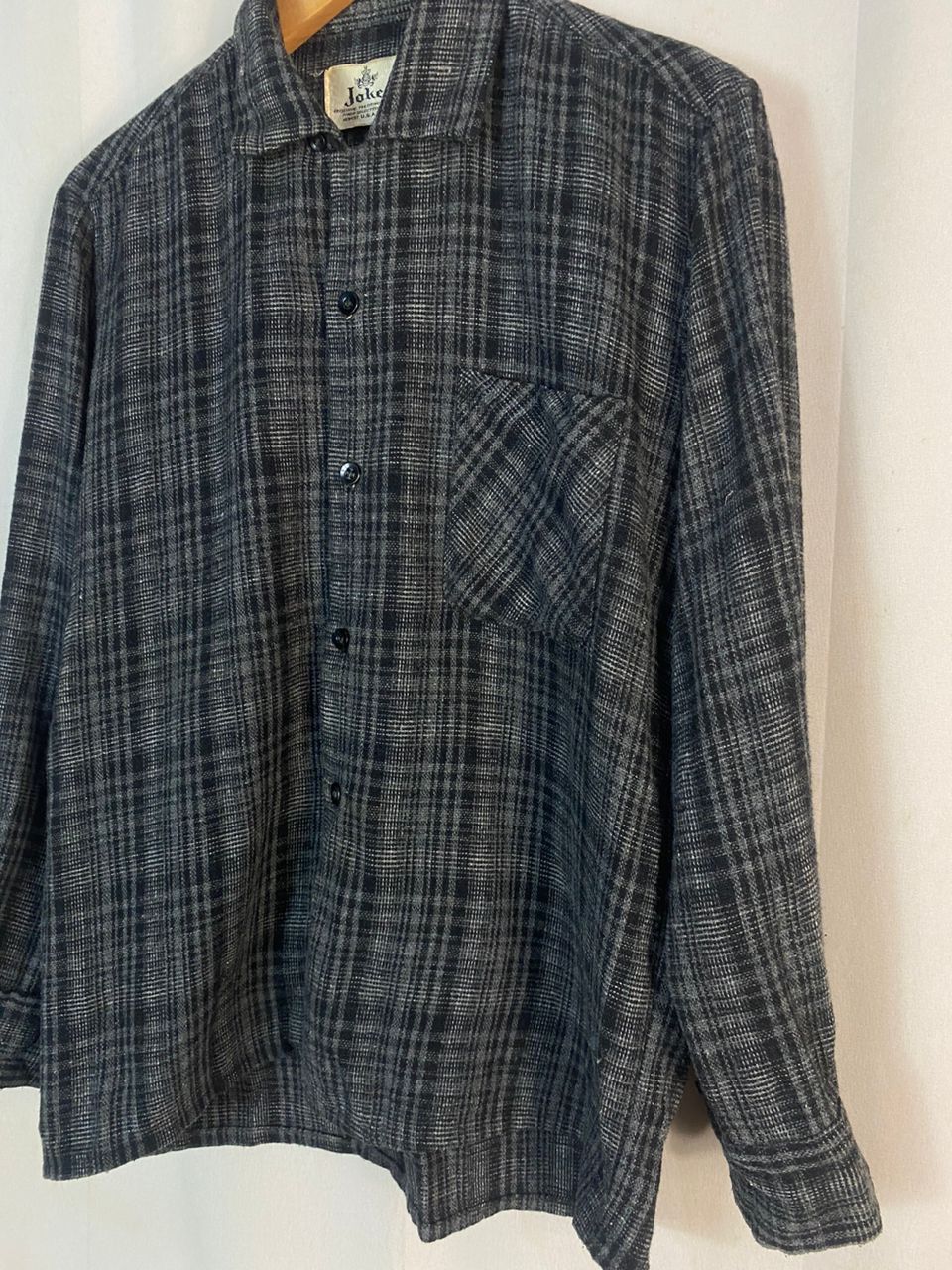 Flannel × Japanese Brand Vintage Joker wool flannel button up shirt Size US S / EU 44-46 / 1 - 4 Thumbnail