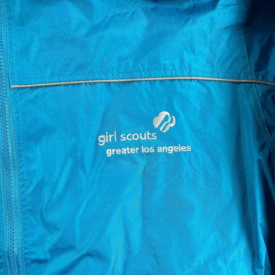Other Girl Scouts Los Angeles Jacket Medium Rain Hooded Water Size M / US 6-8 / IT 42-44 - 3 Thumbnail