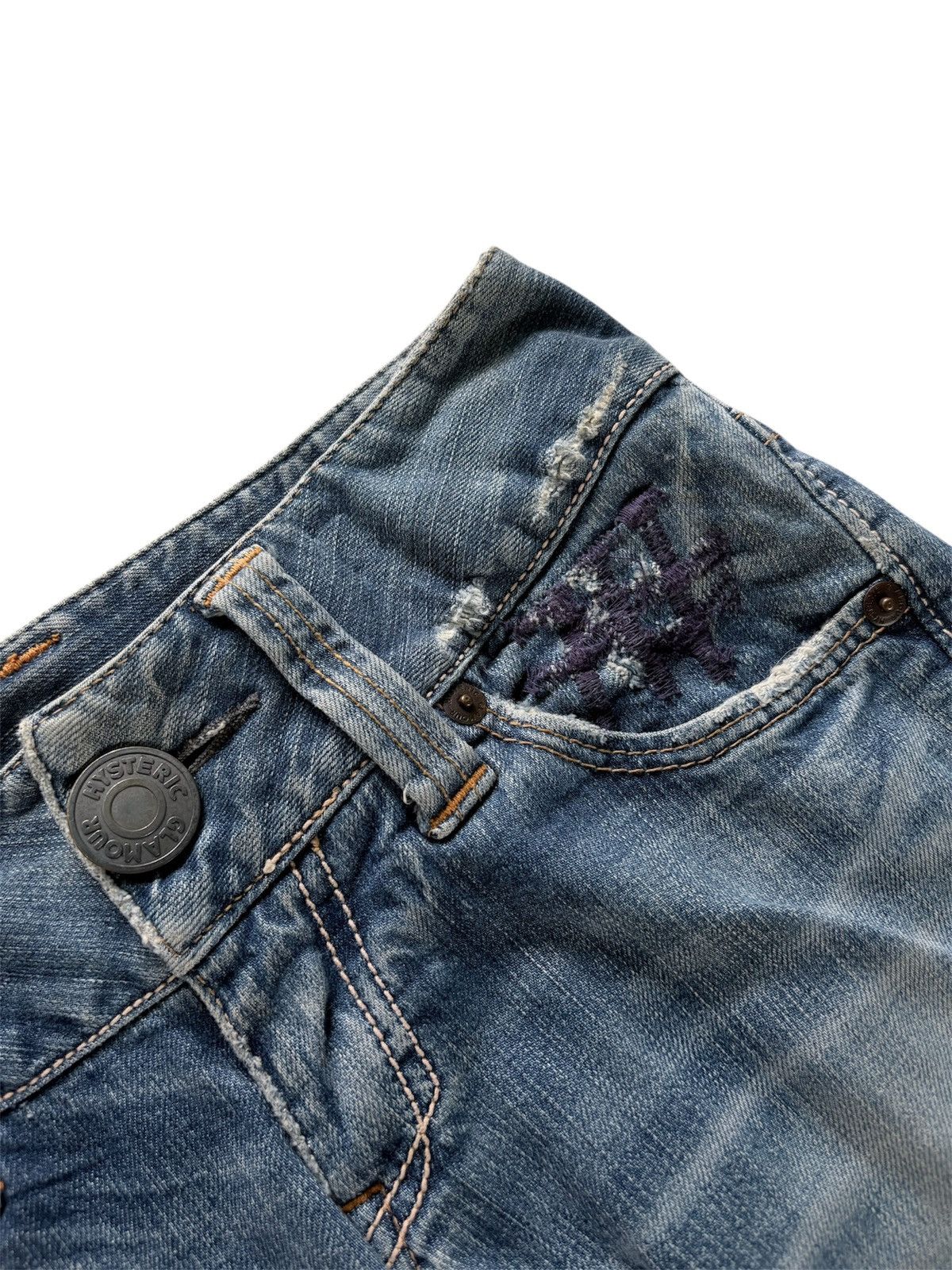 Hysteric Glamour Hysteric Glamour Kinky Flare denim pants Size 26" / US 2 / IT 38 - 8 Thumbnail