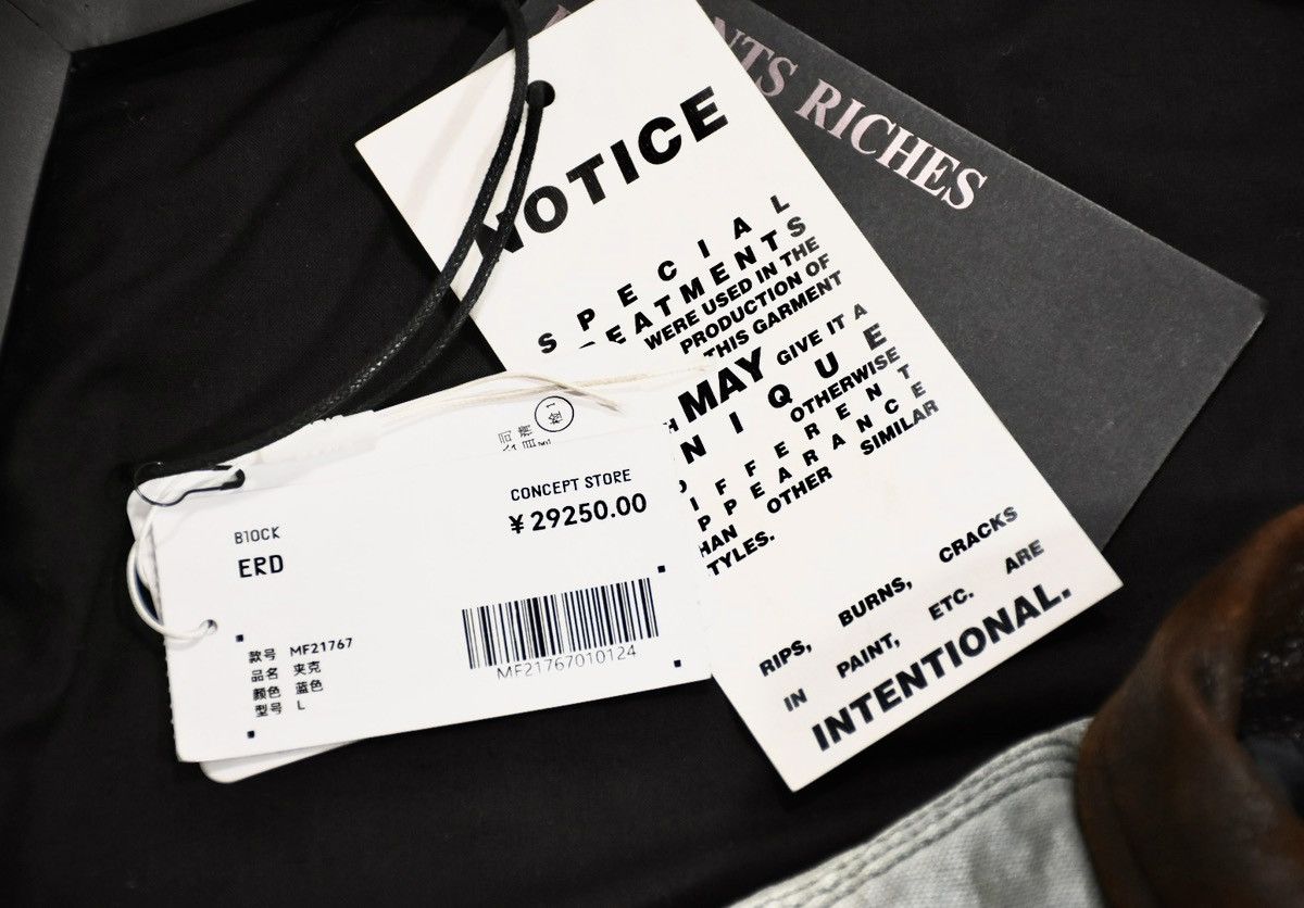 Enfants Riches Deprimes Enfants Riches Deprimes ERD 24FW Canvas Chore Jacket，sizeL Size US L / EU 52-54 / 3 - 12 Thumbnail