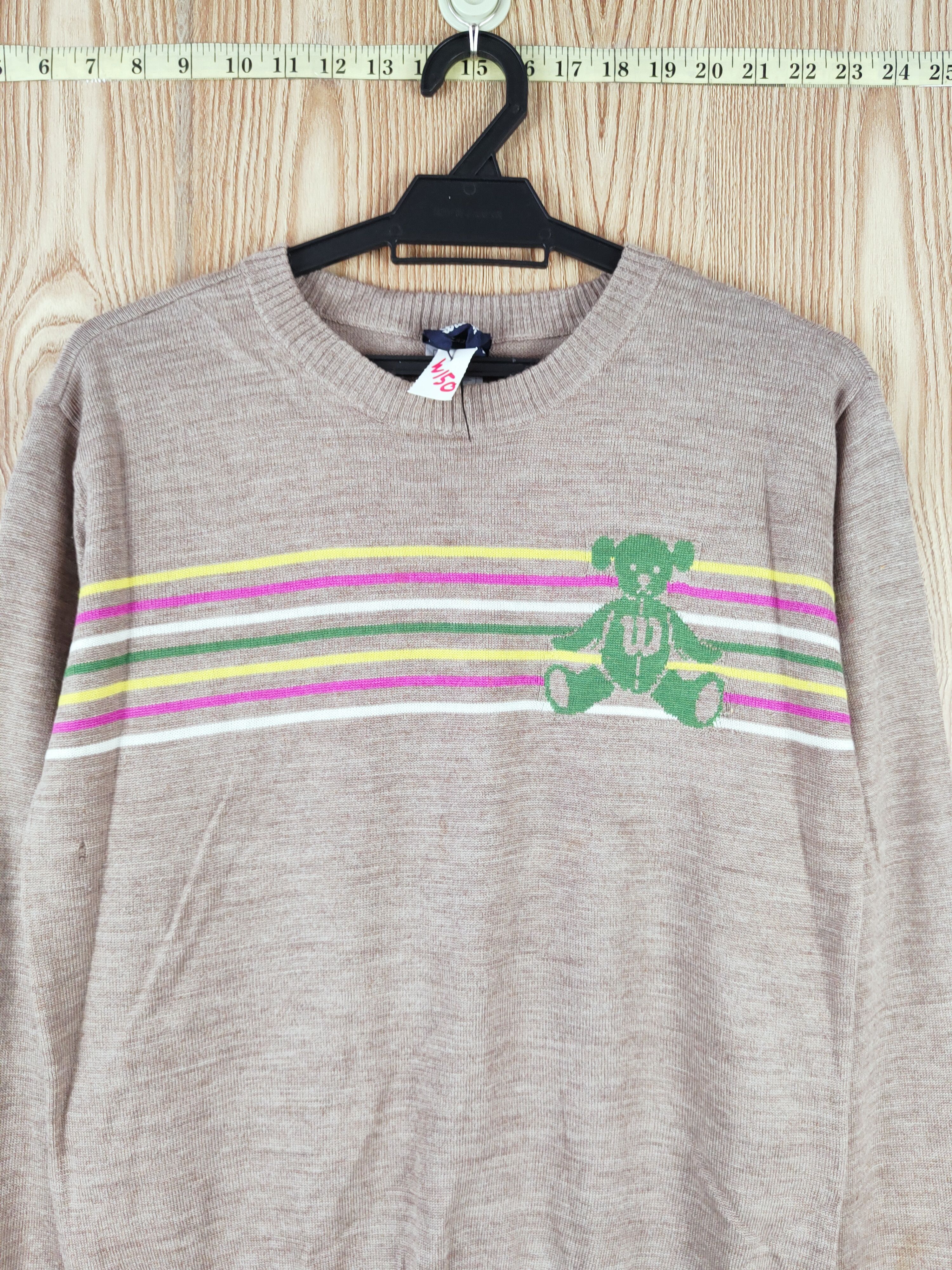 Japanese Brand Wilson Brown Knitwear Sweatshirts #W150 Size M / US 6-8 / IT 42-44 - 2 Thumbnail
