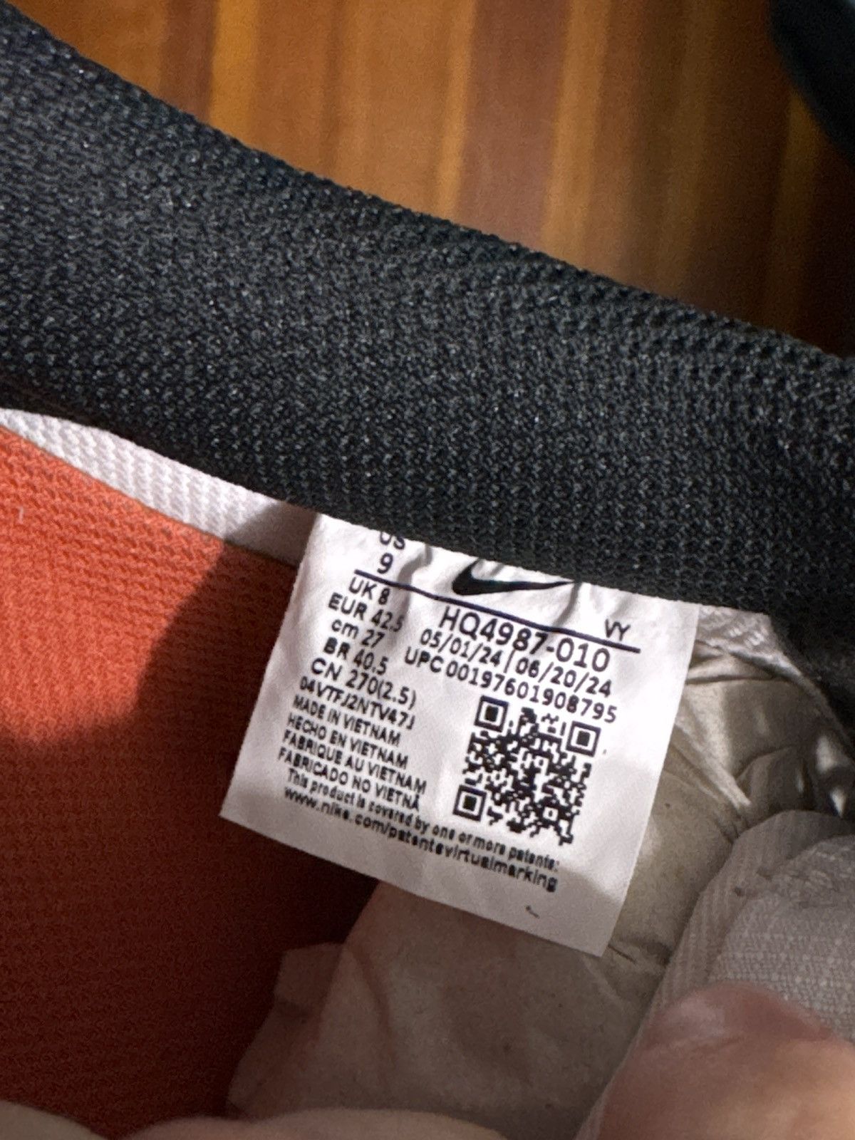 Nike US 9 - Nike Air Force One Low '07 LV8 "Vintage Coral" Black Size US 9 / EU 42 - 10 Thumbnail