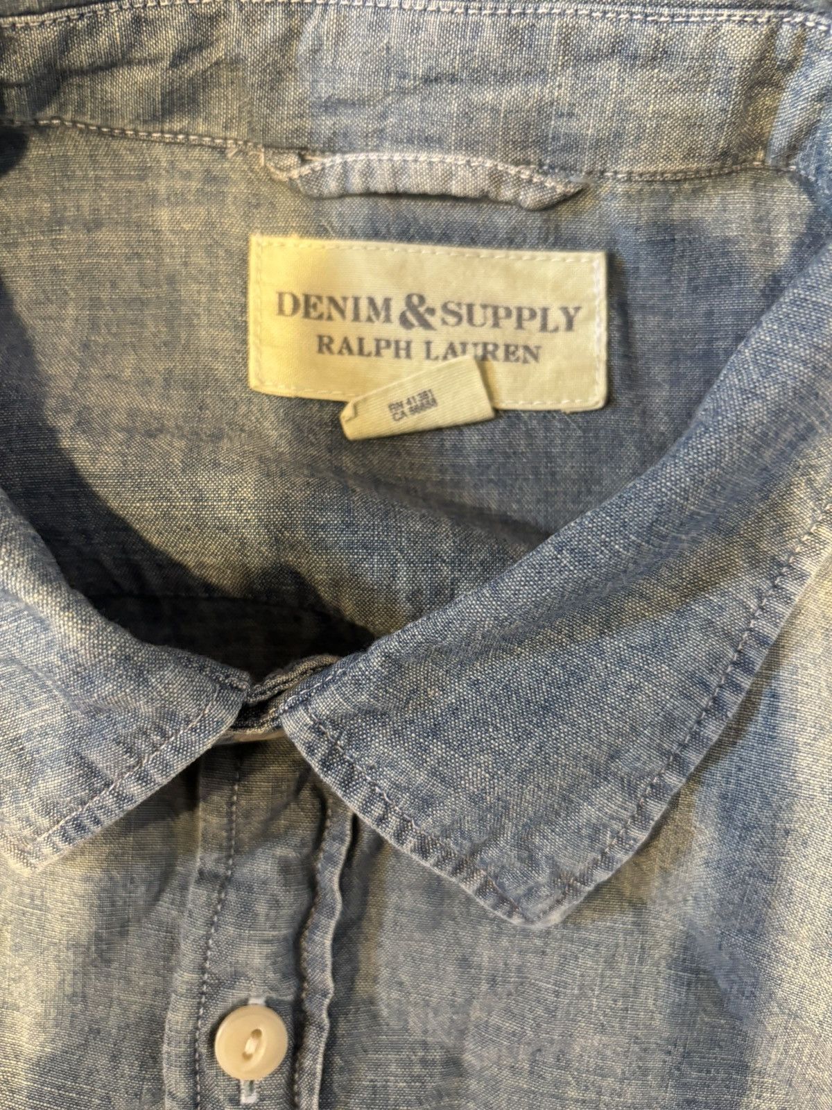Denim & Supply Ralph Lauren Denim buttom up shirt Size US XL / EU 56 / 4 - 2 Thumbnail