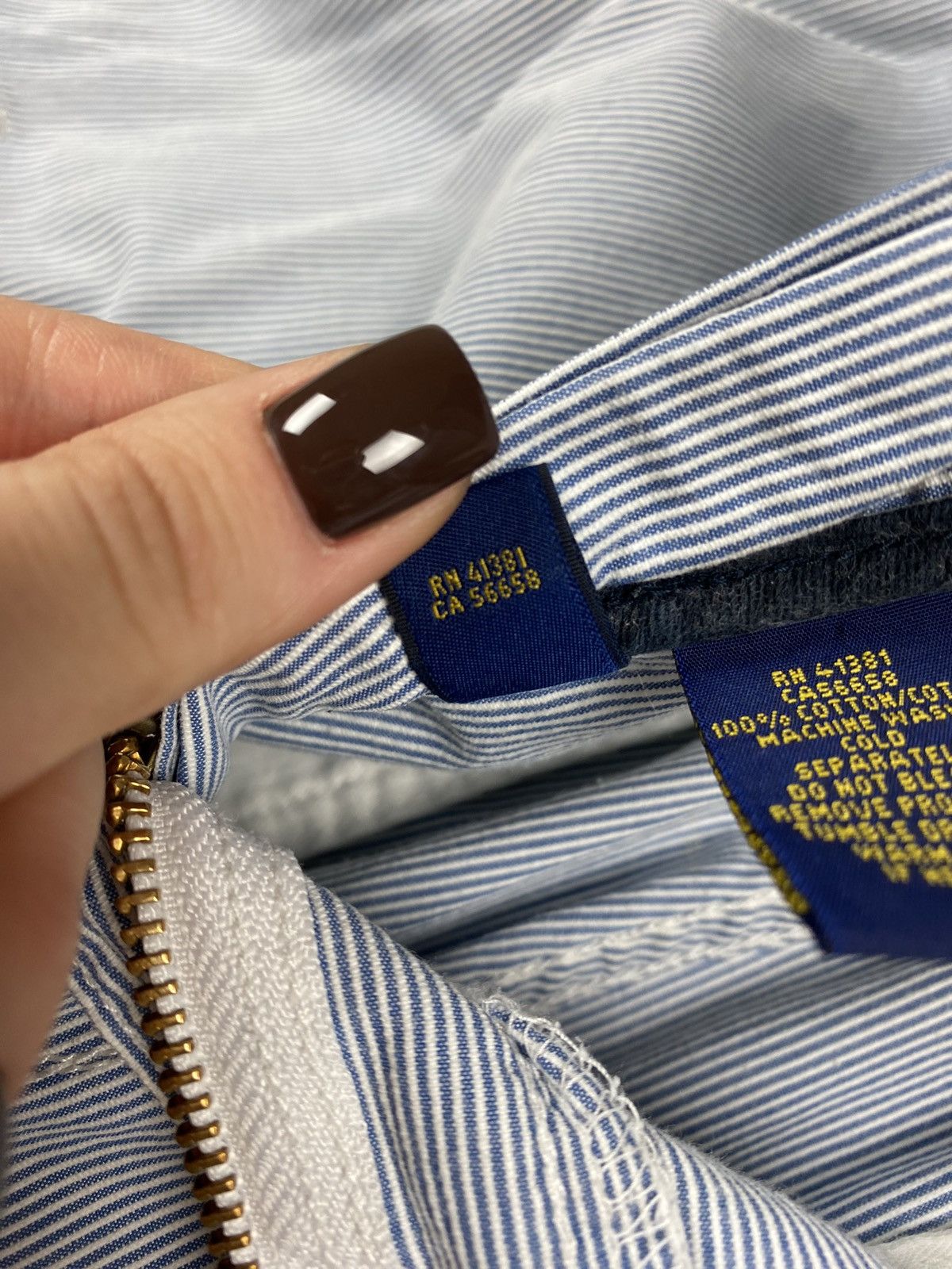 Polo Ralph Lauren Polo Ralph Lauren men’s striped cargo shorts size 38 T Size US 38 / EU 54 - 14 Thumbnail