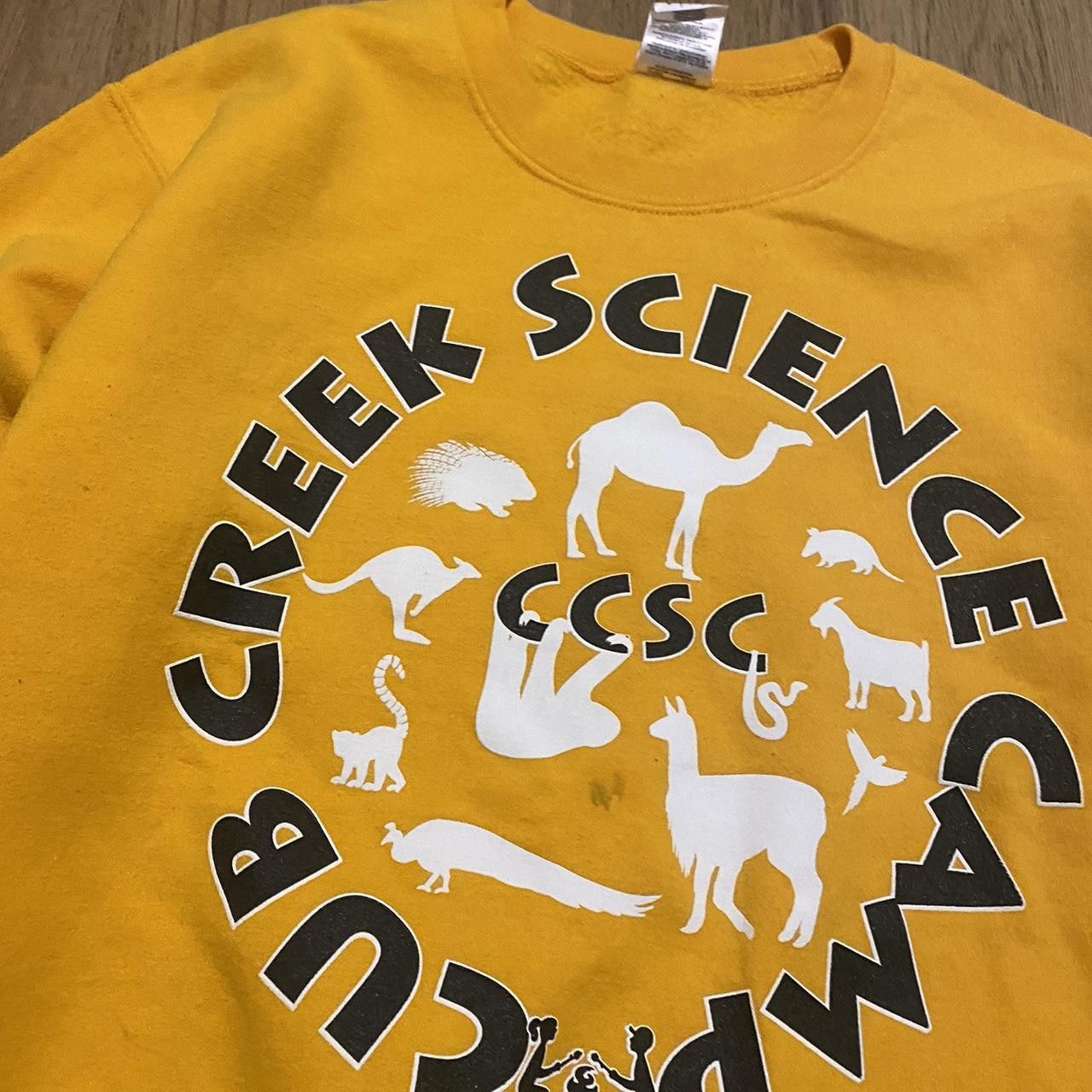 Gildan Yellow and black crewneck sweatshirt #winterwear Size US S / EU 44-46 / 1 - 2 Thumbnail
