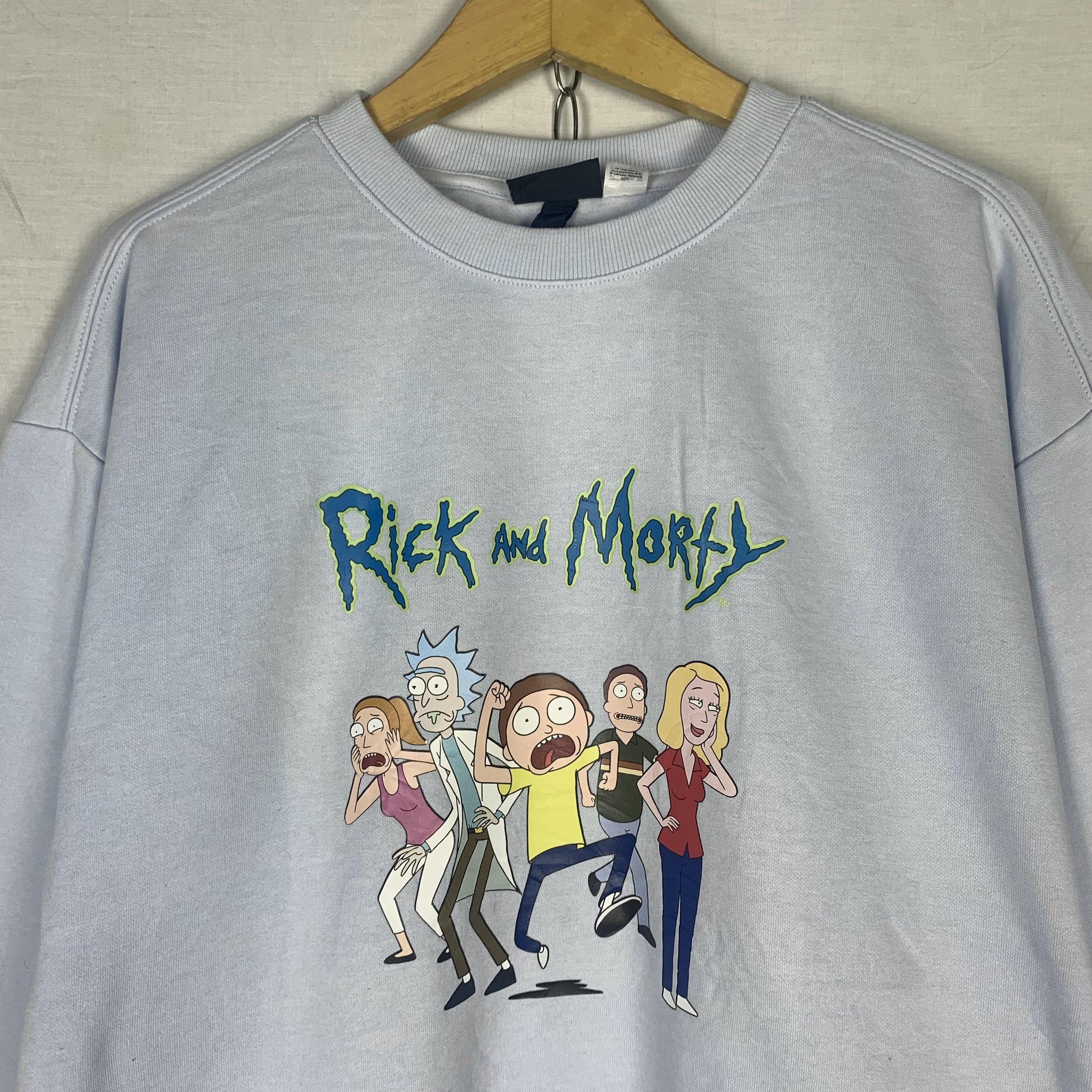 Cartoon Network Rick & Morty Cartoon Network Sweatshirt Crewneck Size US XL / EU 56 / 4 - 2 Thumbnail