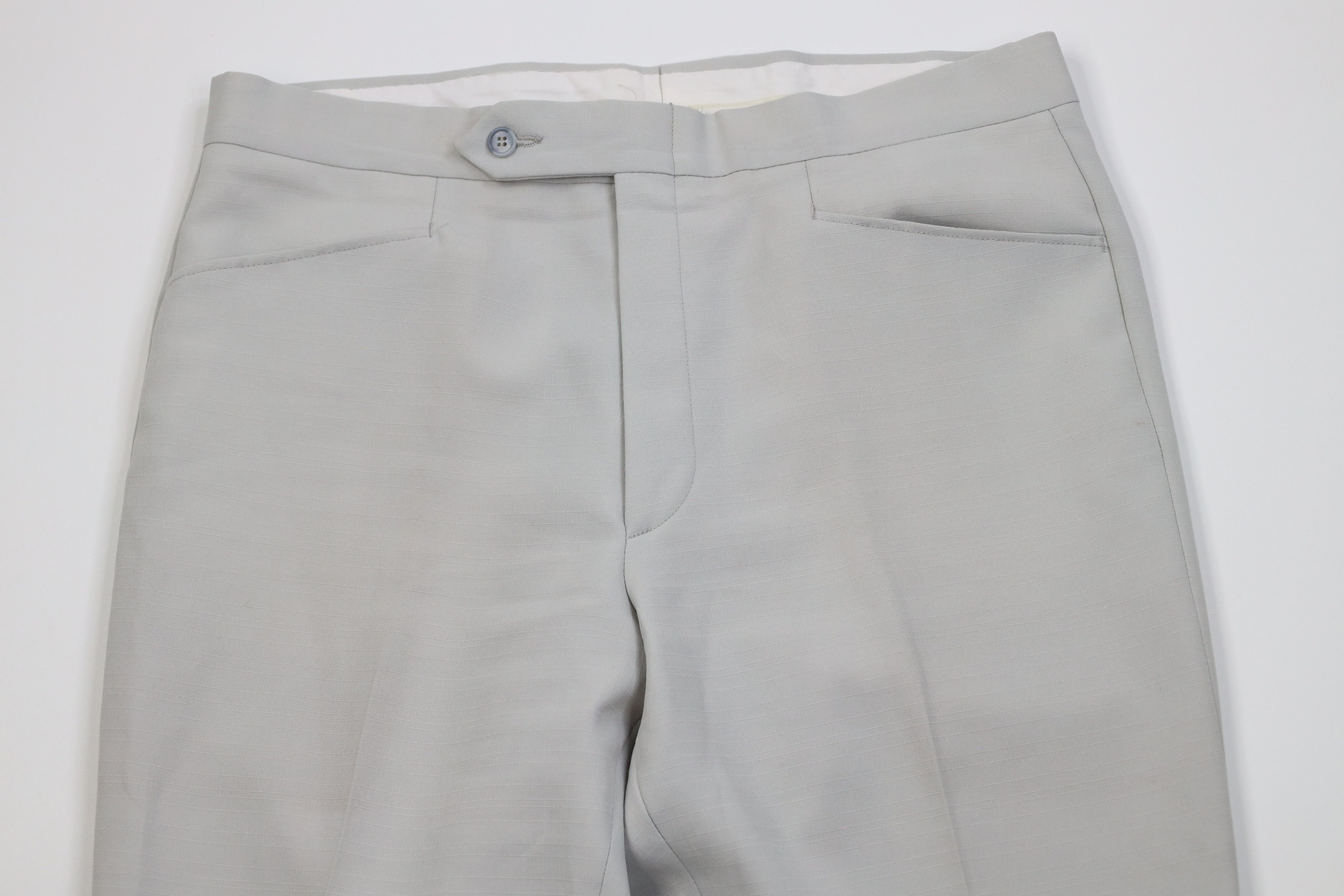 Vintage Vintage 70s Streetwear Wide Leg Chino Pants Trousers USA Size US 34 / EU 50 - 2 Thumbnail