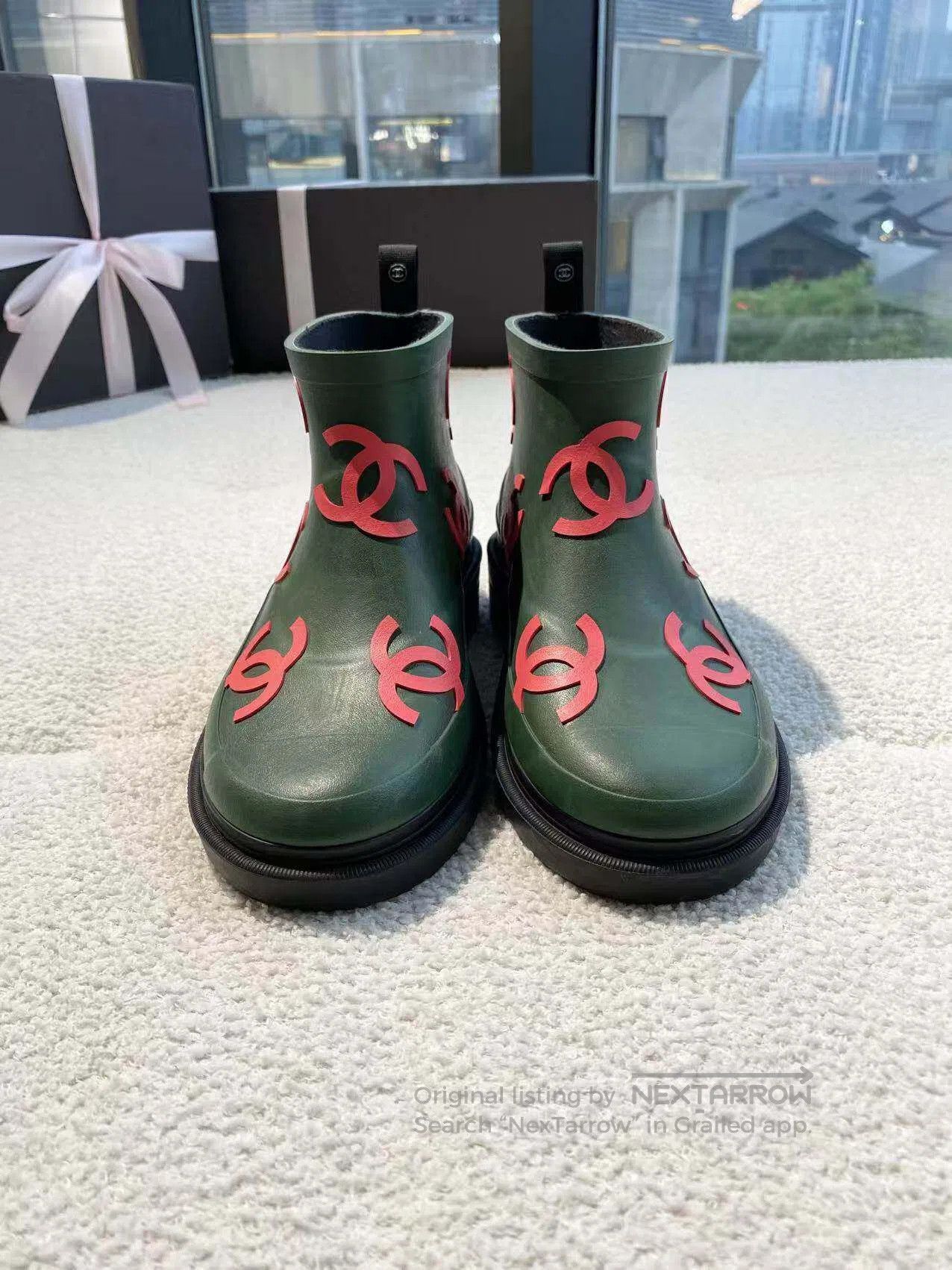 Chanel Chanel Double C full print boots| Size US 5.5 / IT 35.5 - 2 Thumbnail