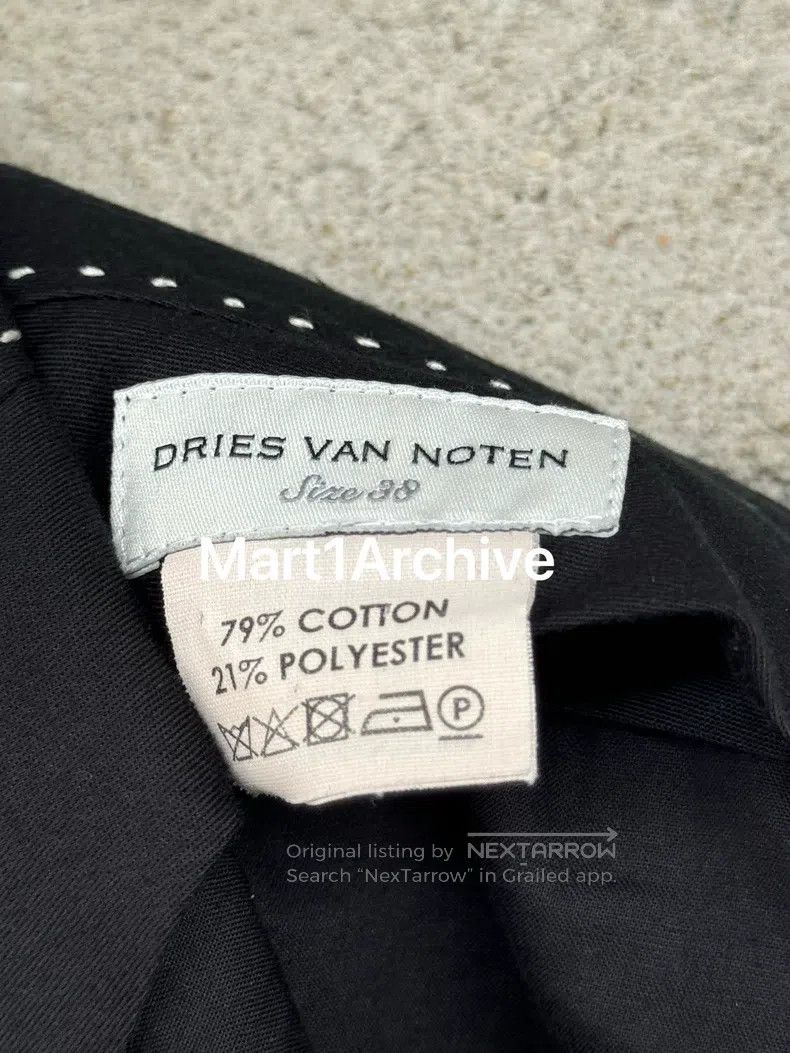 Dries Van Noten DRIES VAN NOTEN Micro Flare Trousers Size 37" - 6 Thumbnail