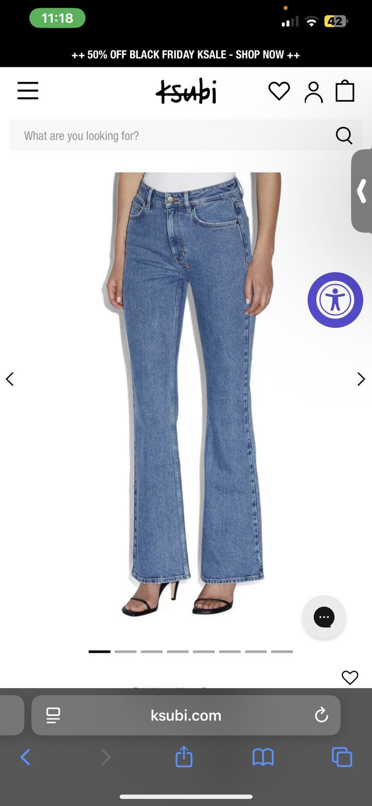 Ksubi Ksubi Soho Heritage Jeans Size 27" / US 4 / IT 40 - 1 Thumbnail