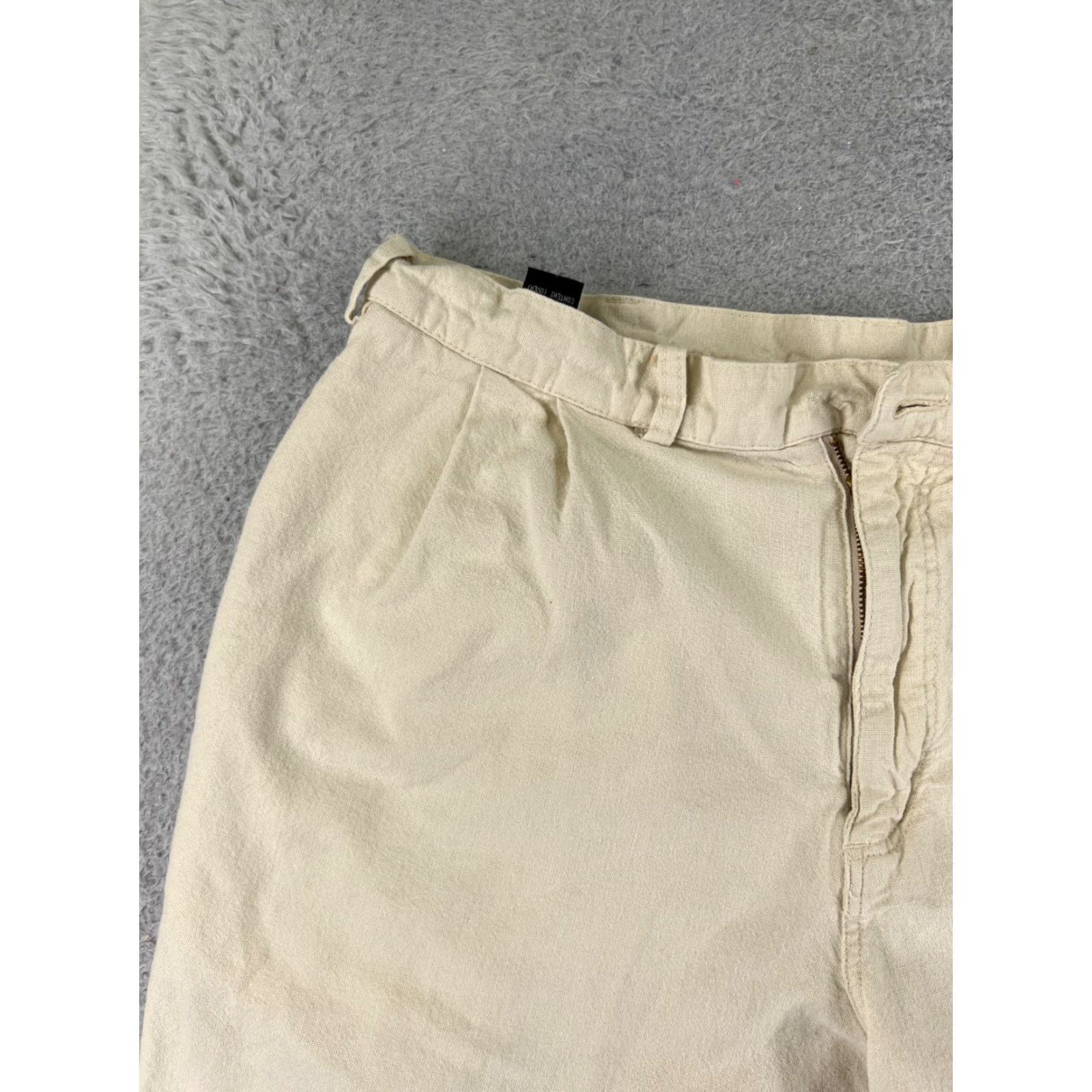 Patagonia Patagonia Shorts Adult 34 Beige Organic Cotton Woven Missing Button Size US 36 / EU 52 - 4 Thumbnail