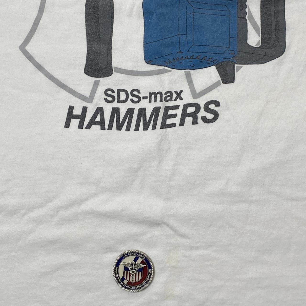 Hanes Vintage Bosch Power Tools White Tee Size 2XL Size US XXL / EU 58 / 5 - 3 Thumbnail