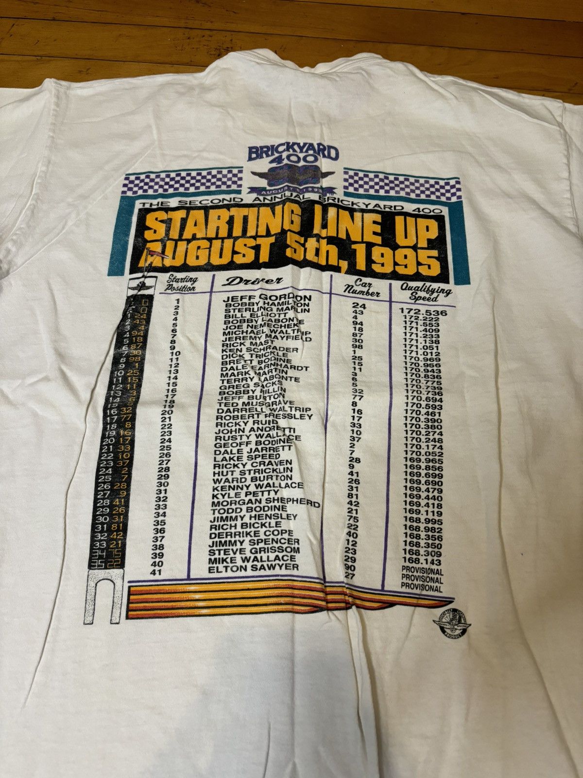 NASCAR × Vintage Vintage 1995 Brickyard 400 NASCAR Size US XL / EU 56 / 4 - 5 Thumbnail