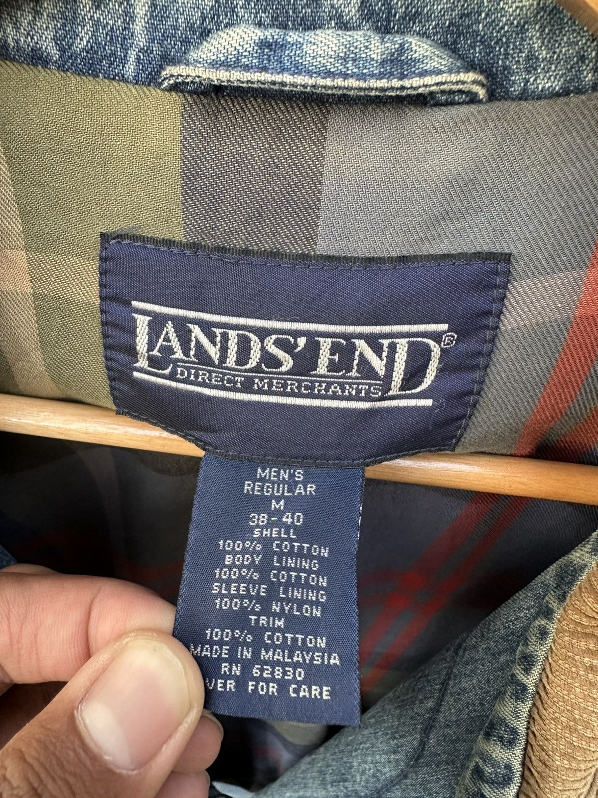 Vintage 👹Vintage Land’s End Chore Denim Jacket Size US XL / EU 56 / 4 - 11 Thumbnail