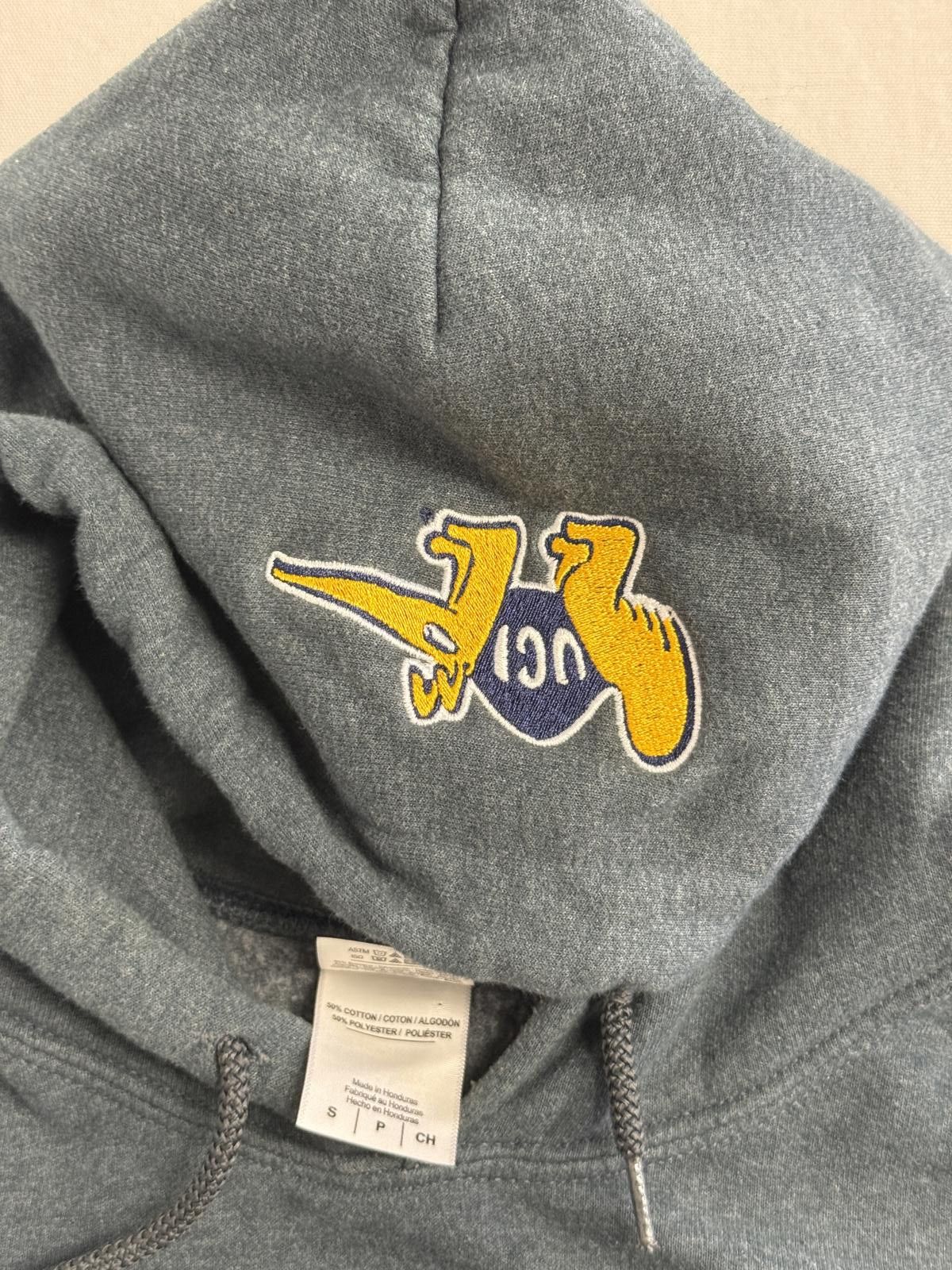 Gildan UCI Hoodie University of Irvine Anteater on Hood! - S Size US S / EU 44-46 / 1 - 5 Thumbnail