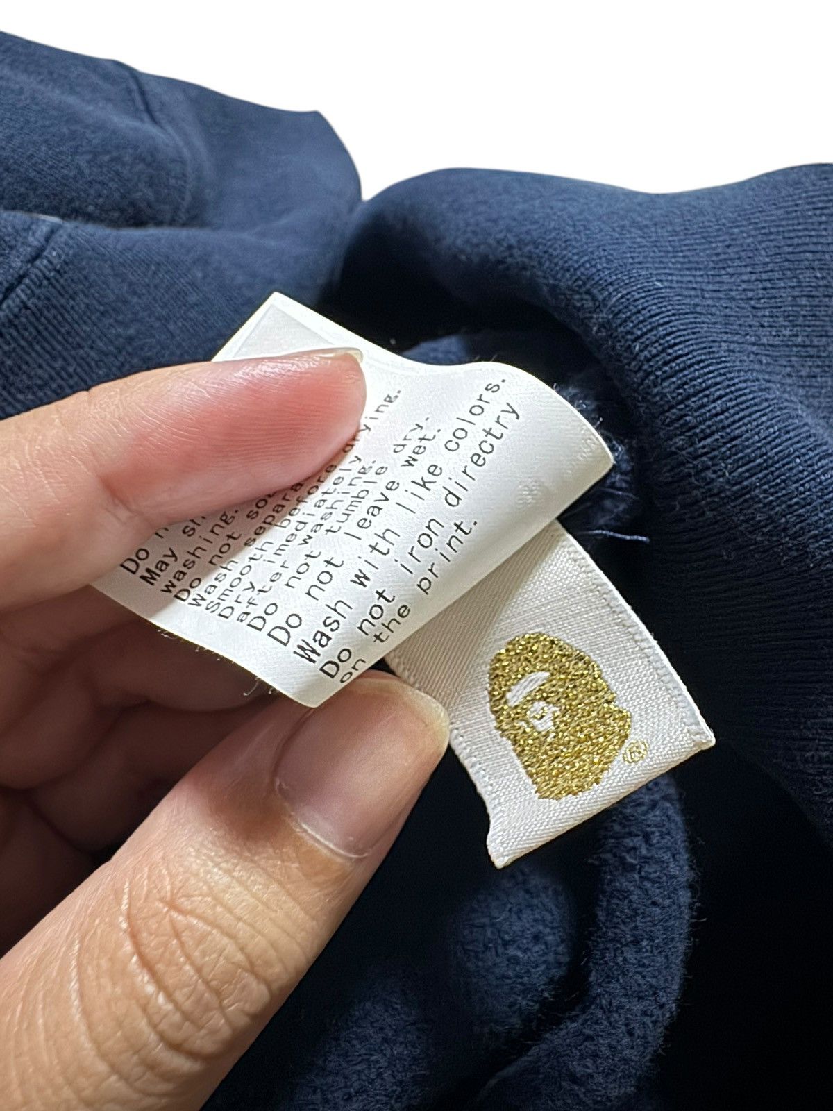 Bape BAPE Full Zip Hoodie gradient color NAVY Size US L / EU 52-54 / 3 - 9 Thumbnail