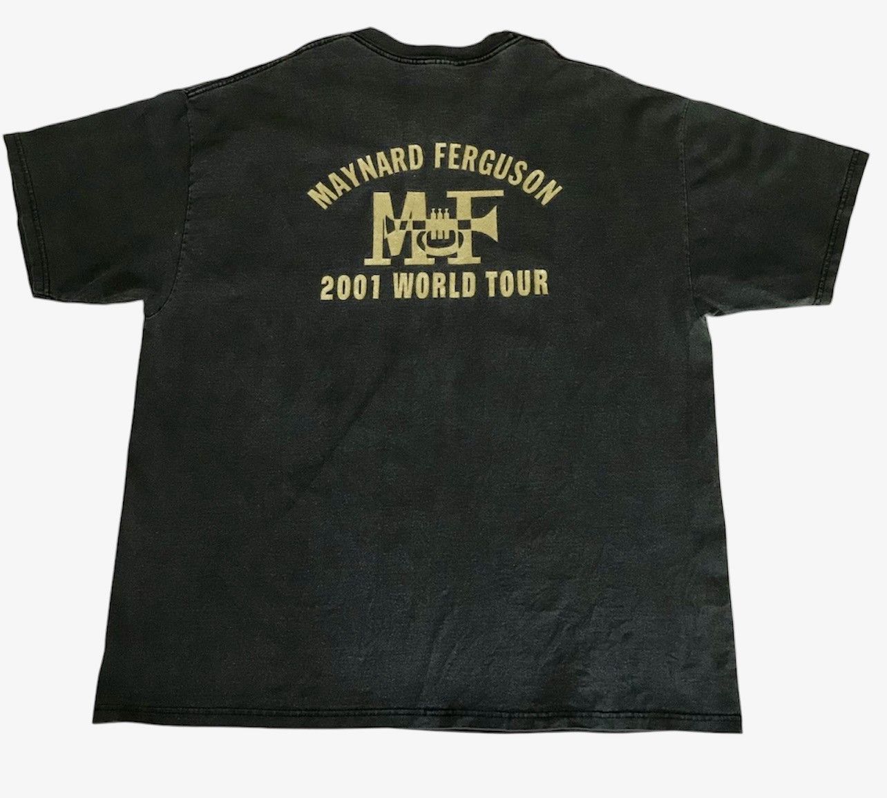 Band Tees Vintage Y2K Maynard Ferguson jazz Tour Tee XL Faded Size US XL / EU 56 / 4 - 5 Thumbnail