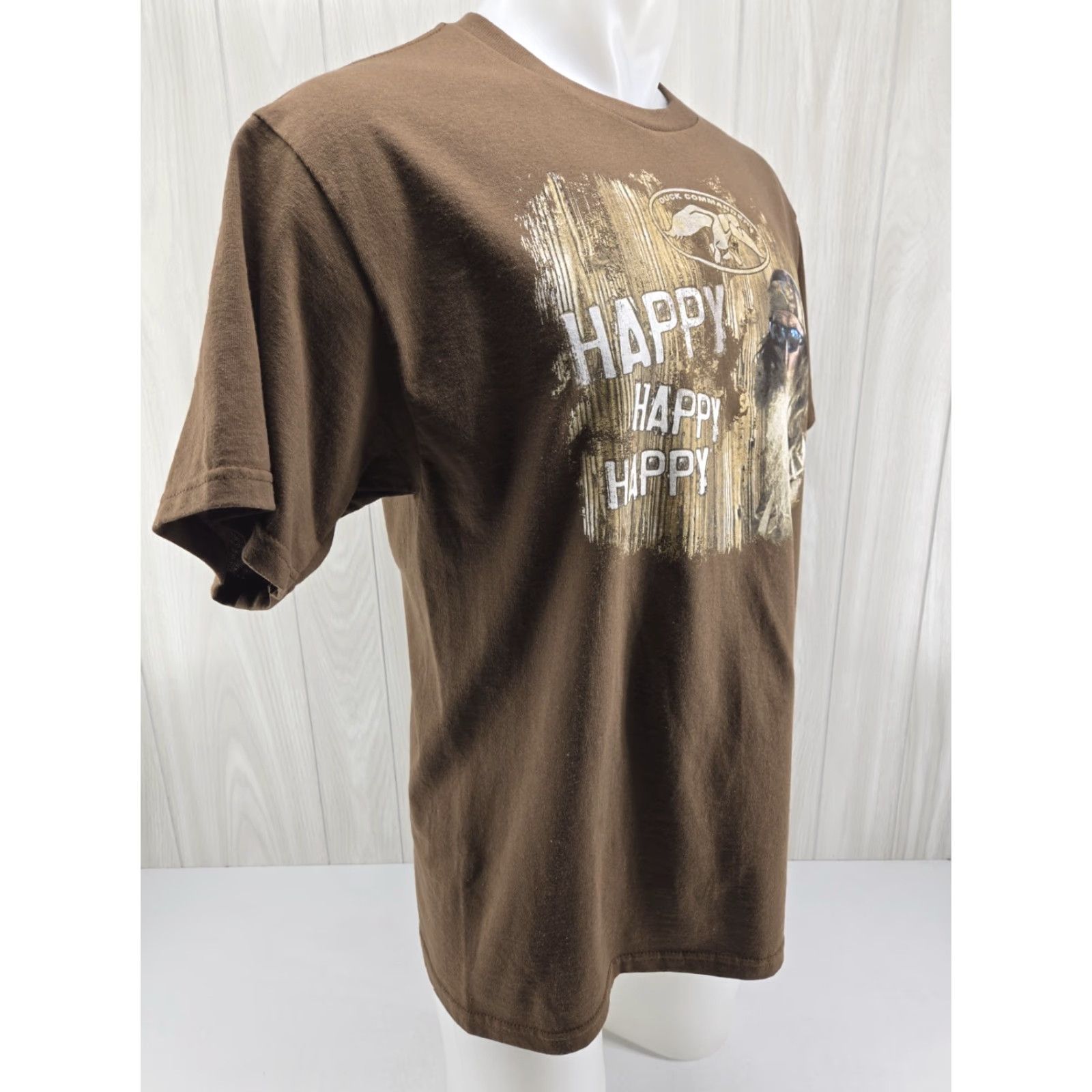 Vintage VTG Duck Commander T-Shirt Phil Robertson Brown Graphic Tee Men's Size Large Size US L / EU 52-54 / 3 - 6 Thumbnail