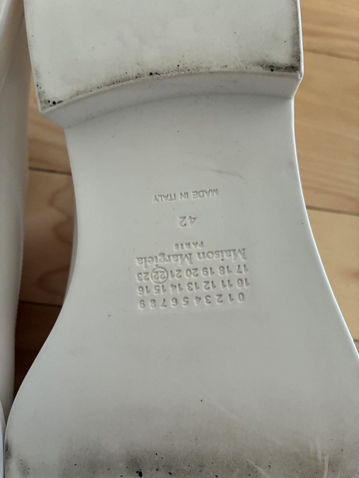 Maison Margiela Maison Margiela Rubber Tabi Derby Shoes Size US 9 / EU 42 - 5 Thumbnail