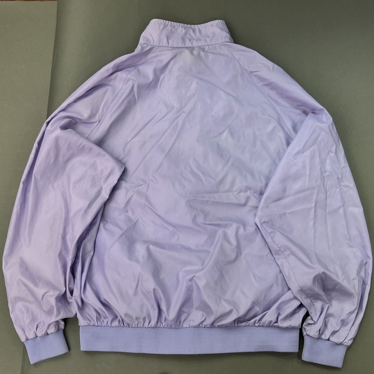 Other 1980s Vintage Pastel Purple Zip Up Jacket Size US M / EU 48-50 / 2 - 2 Thumbnail