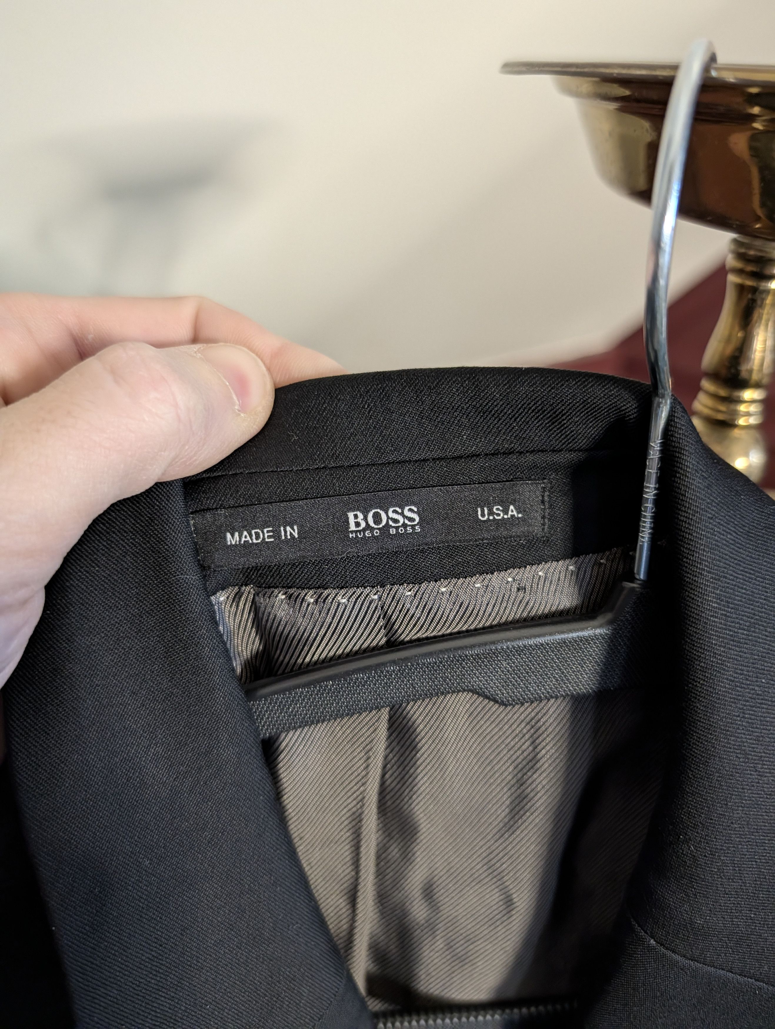 Hugo Boss Black Super 110s Pasolini wool blazer 38R Size 38R - 9 Thumbnail