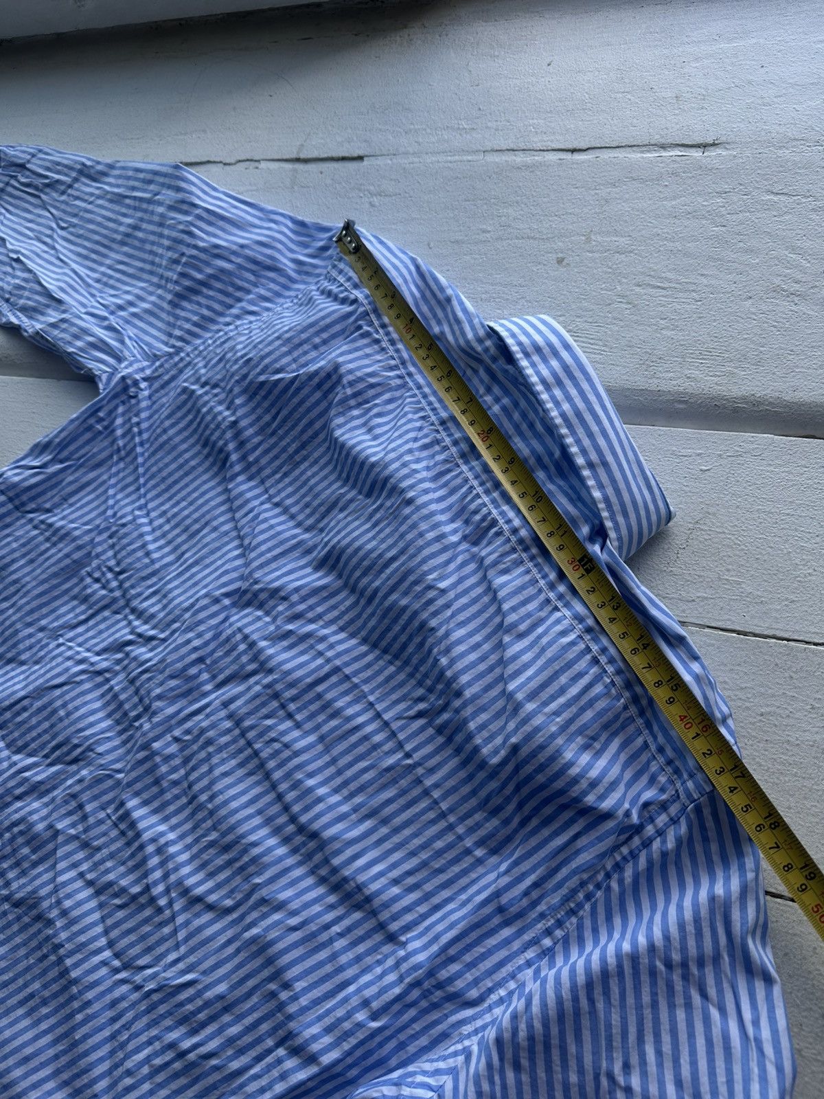 Moschino 🚨MOSCHINO Vintage WITH LOGO STRIPED Button Up Shirt HEART Size US M / EU 48-50 / 2 - 17 Thumbnail
