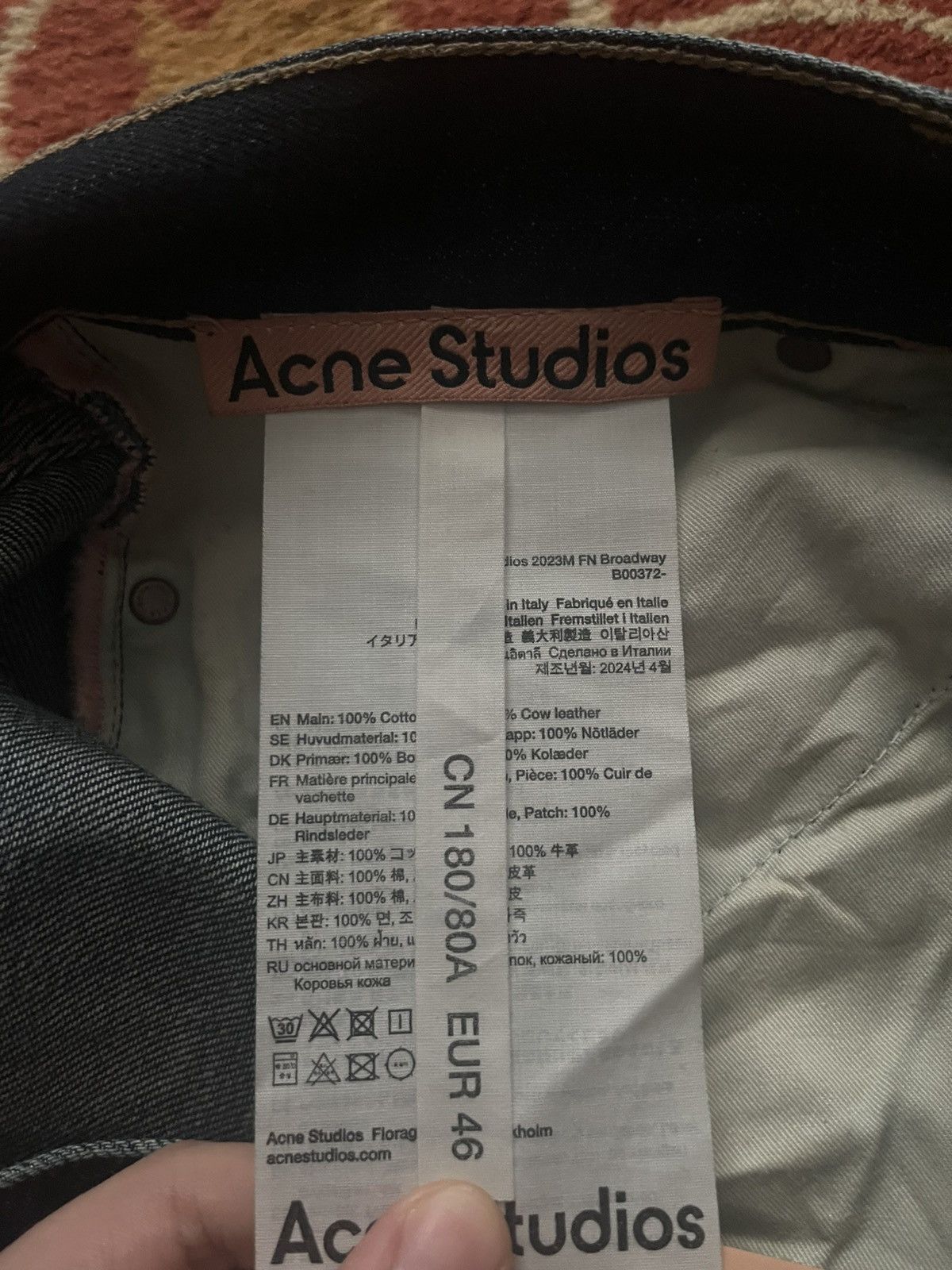Acne Studios Acne Studios - 2023M Broadway Size US 30 / EU 46 - 4 Thumbnail