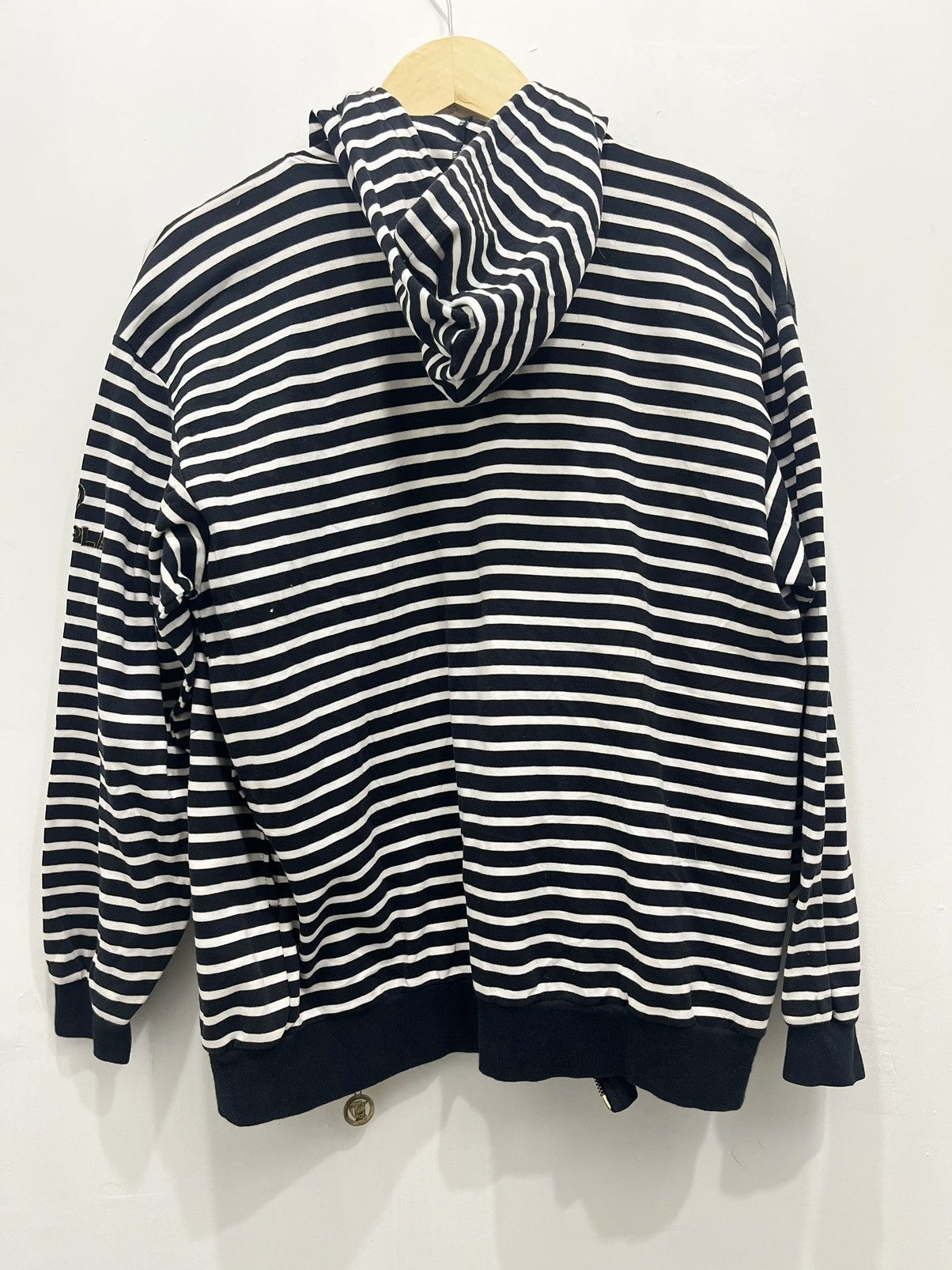 Japanese Brand Deux Plan Paris Blink Gold Logo Sweatshirt Zip Hoodie VTG Size US L / EU 52-54 / 3 - 8 Thumbnail
