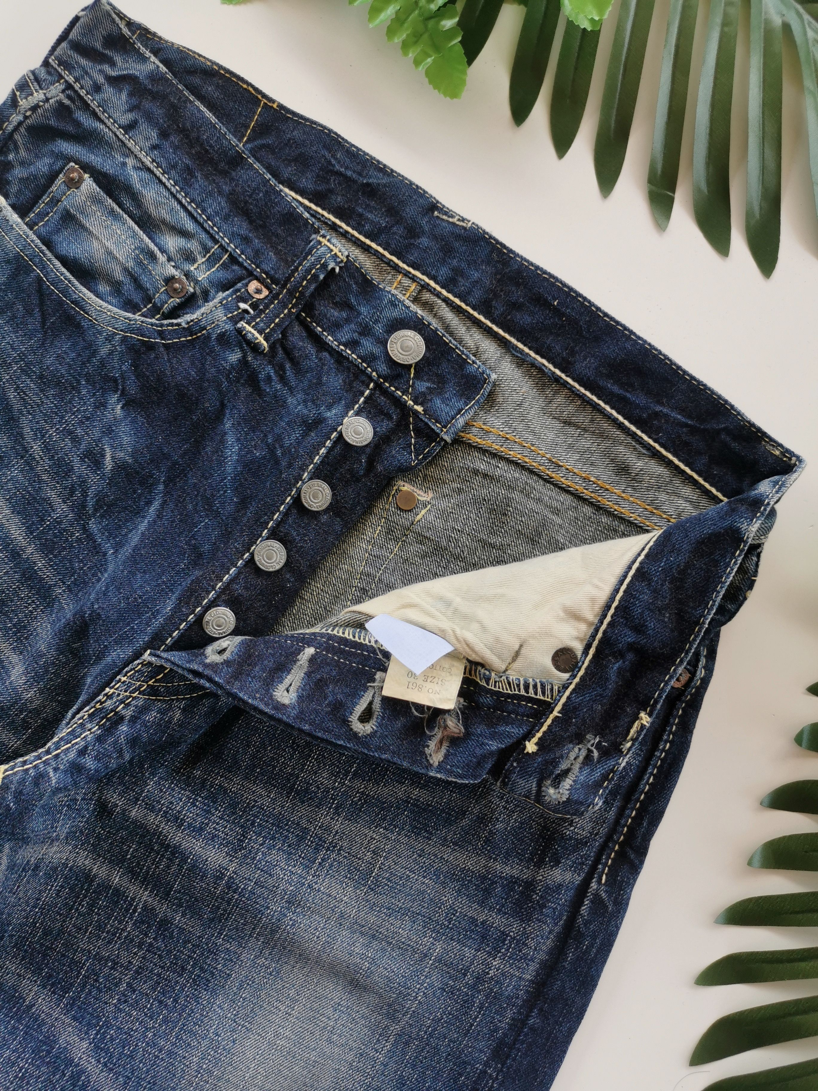 Eternal × Hysteric Glamour × Japanese Brand Eternal Japan Selvedge One Side Denim Style HystericGlamour Size US 30 / EU 46 - 3 Thumbnail