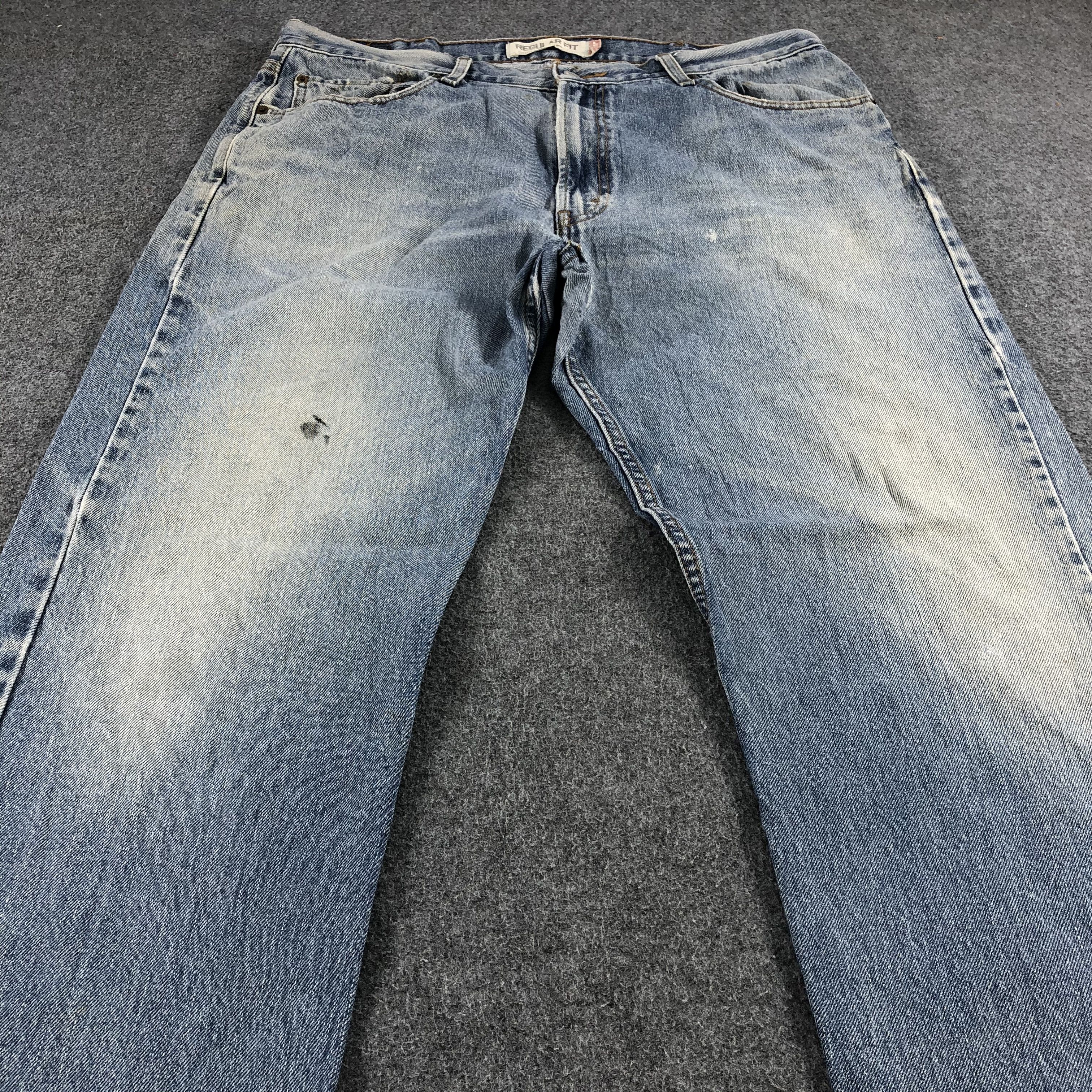 Levi's Light Wash Vintage Levis 505 Jeans-J1150 Size US 38 / EU 54 - 3 Thumbnail