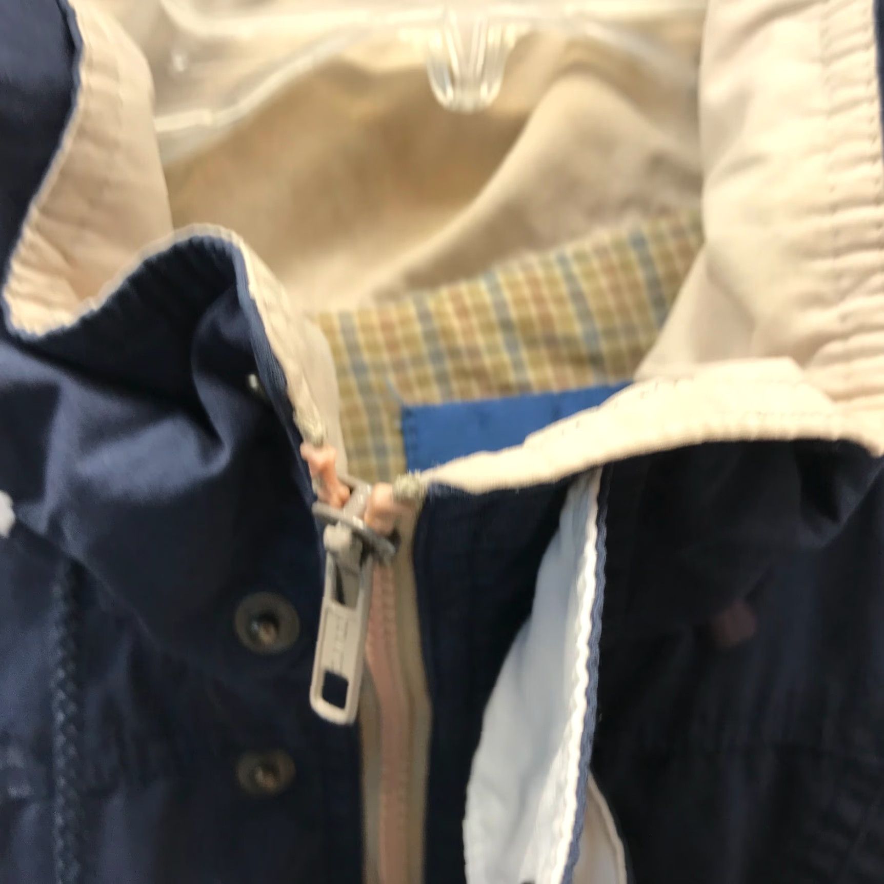 Vintage VINTAGE TownCraft Jacket Mens Adult Large Blue 80s Motorcycle Hooded Zip Full Zip Style: Motorcycle Jacket Accessories: snaps Vintage Clothing Size US L / EU 52-54 / 3 - 5 Thumbnail