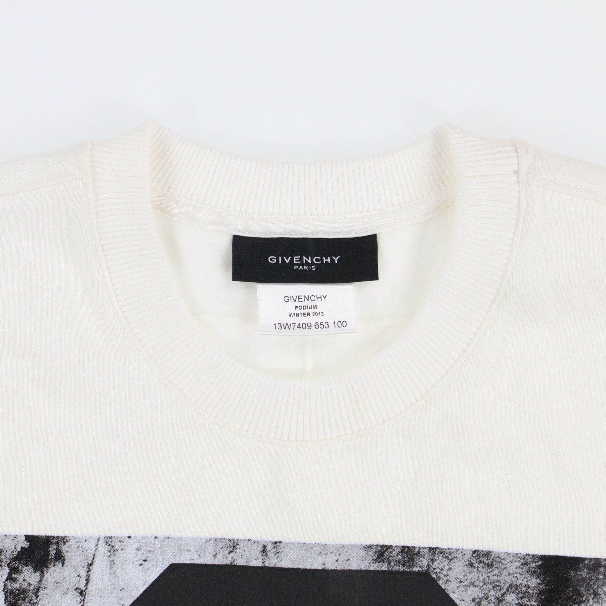 Givenchy FW13 White Statue Print Runway T-shirt Sweatshirt Size US M / EU 48-50 / 2 - 3 Thumbnail