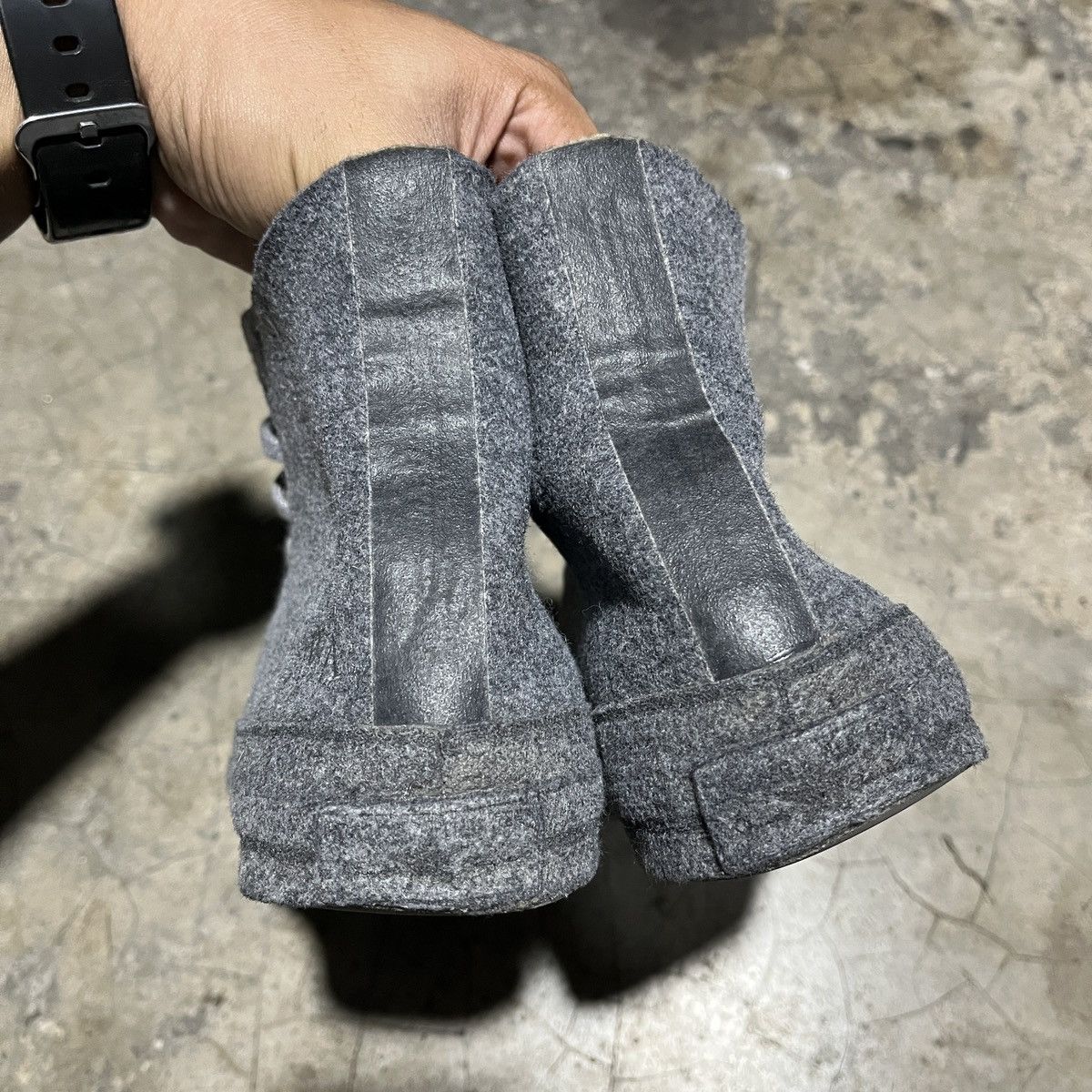 Converse × JW Anderson Converse JW Anderson Felt Grey Size US 8.5 / EU 41-42 - 7 Thumbnail
