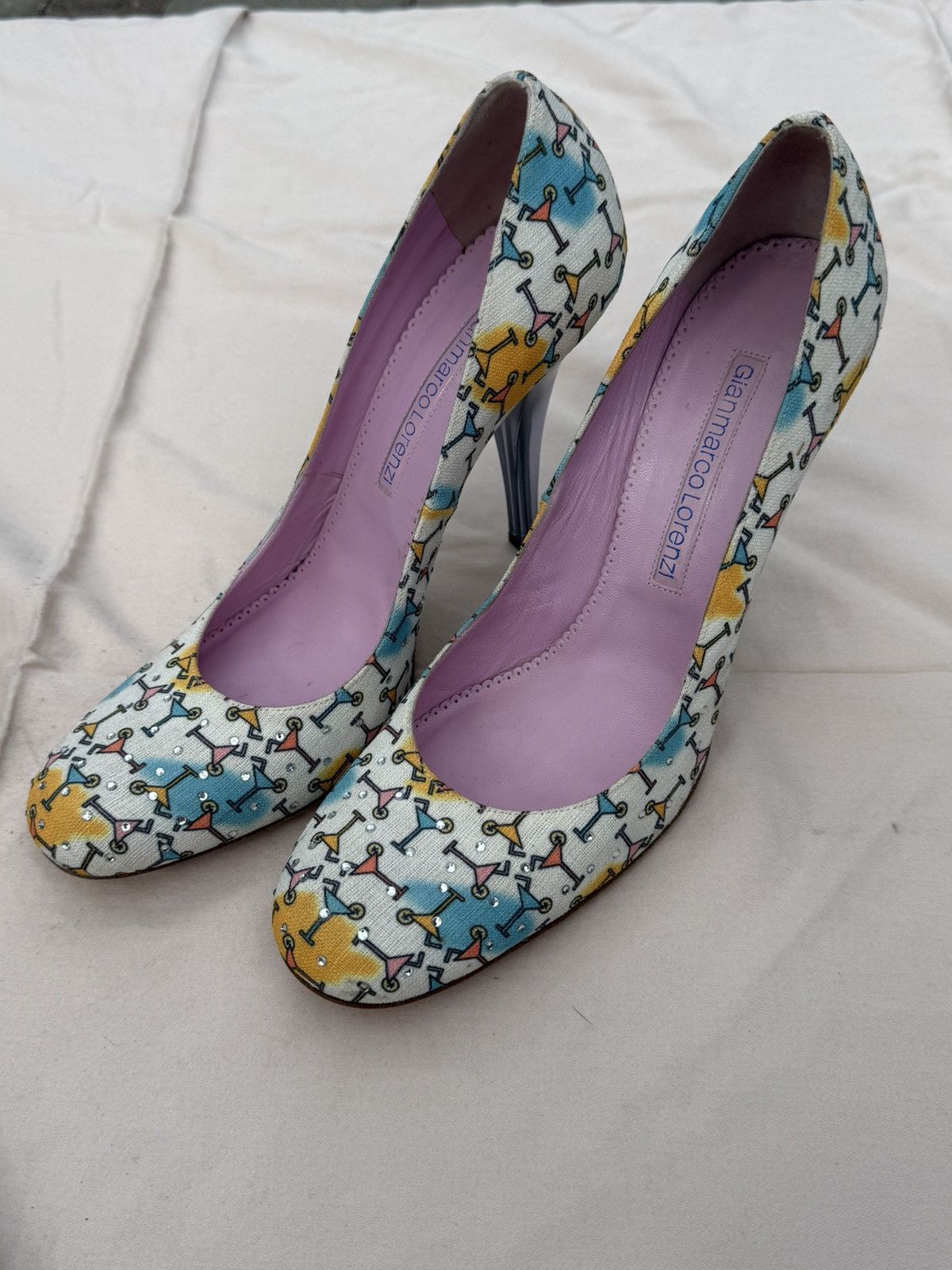 Other Gianmarco Lorenzi Statement High Heel Pumps Size US 10 / IT 40 - 1 Thumbnail