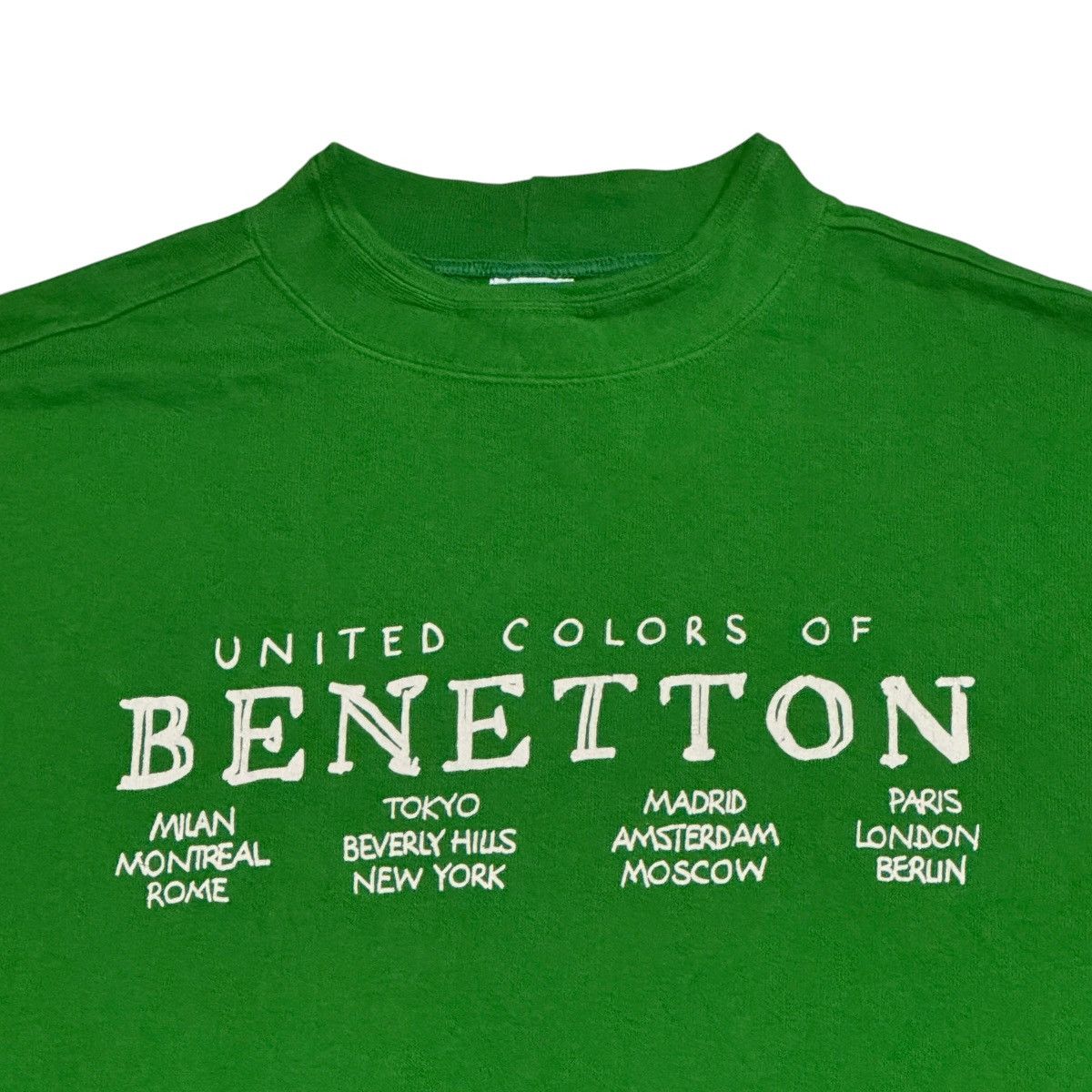 United Colors Of Benetton Benetton Worldwide Sweatshirt Size US S / EU 44-46 / 1 - 7 Thumbnail