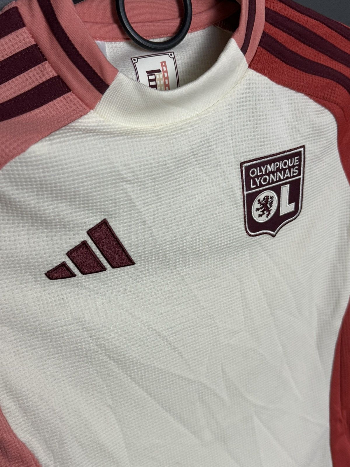 Adidas KIDS New Olympique Lyon 24/25 Third Football Jersey T-Shirt Size US XS / EU 42 / 0 - 3 Thumbnail