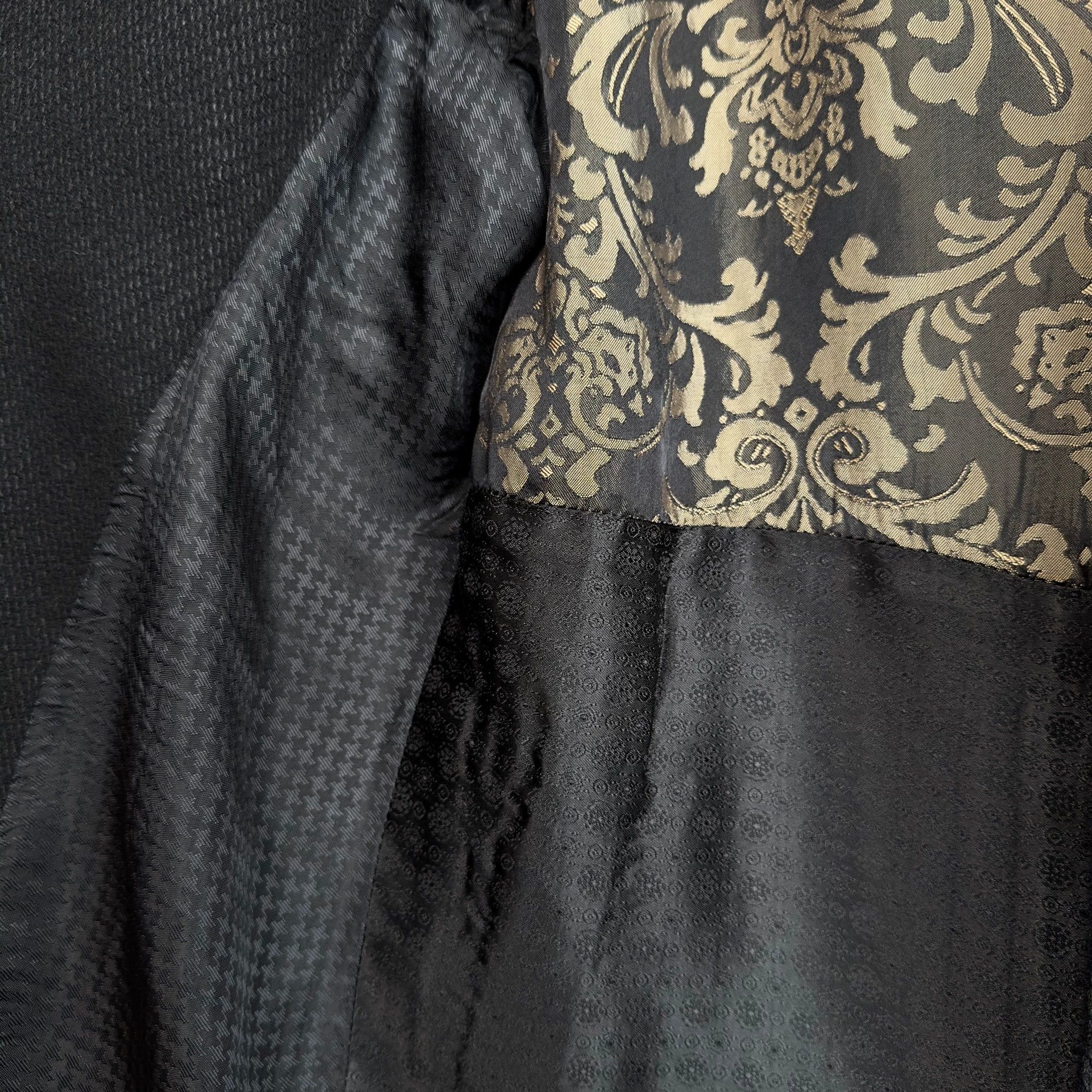 Geoffrey B. Small GBS collarless cashmere-wool-linen blend hand-dyed S jacket Size US S / EU 44-46 / 1 - 3 Thumbnail