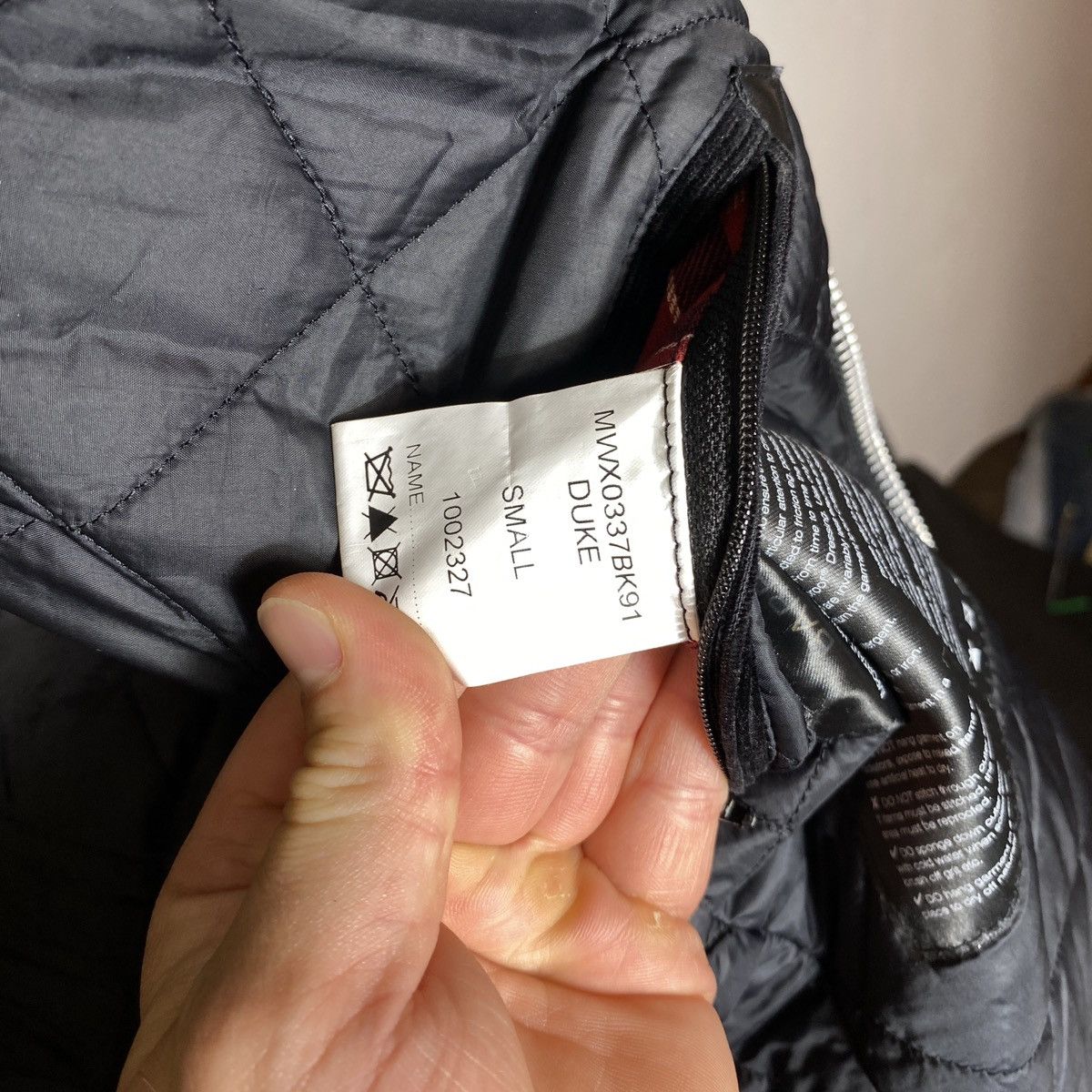 Barbour Wax jacket Barbour International black Size US S / EU 44-46 / 1 - 14 Thumbnail